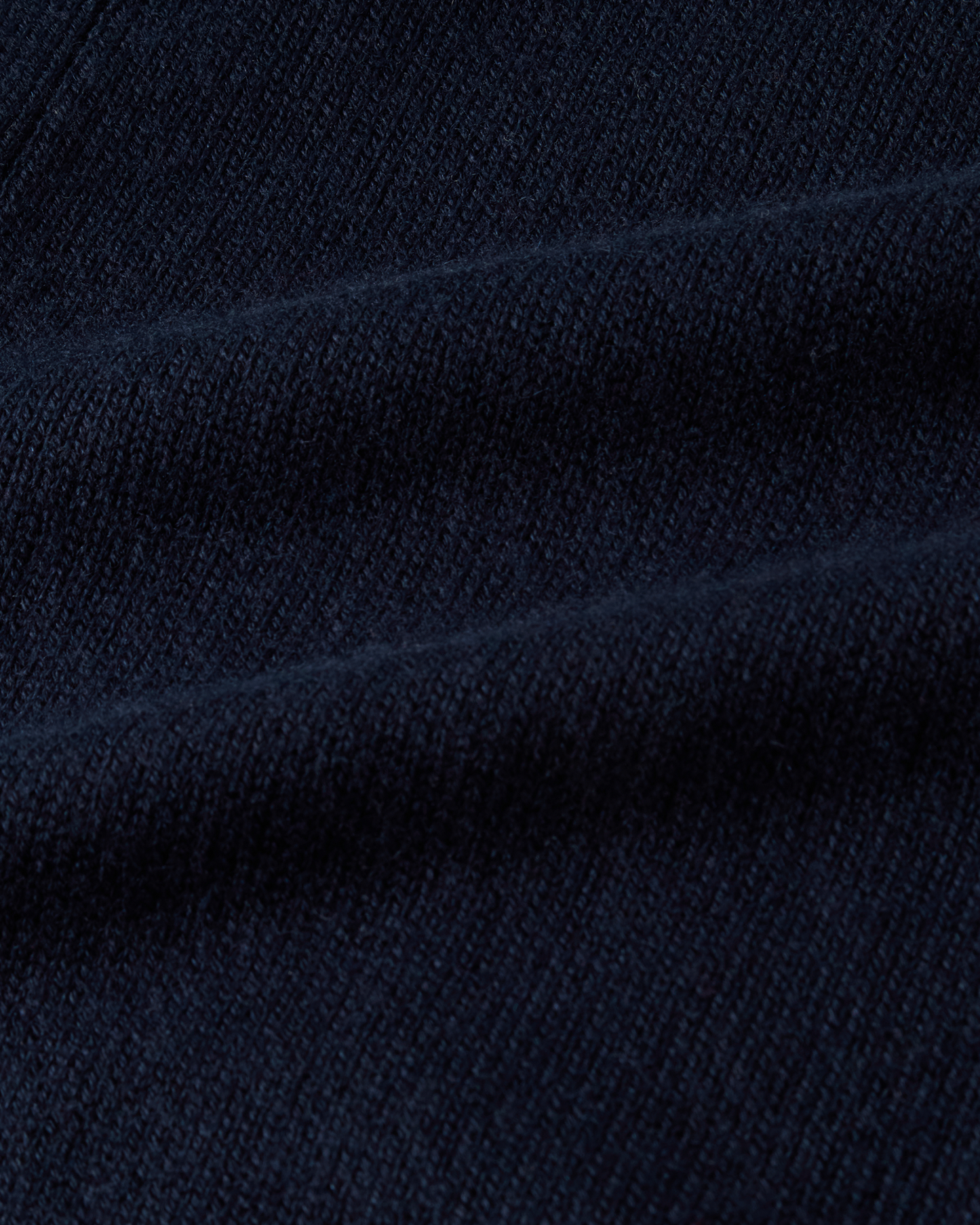 Merino Wool Cardigan Navy