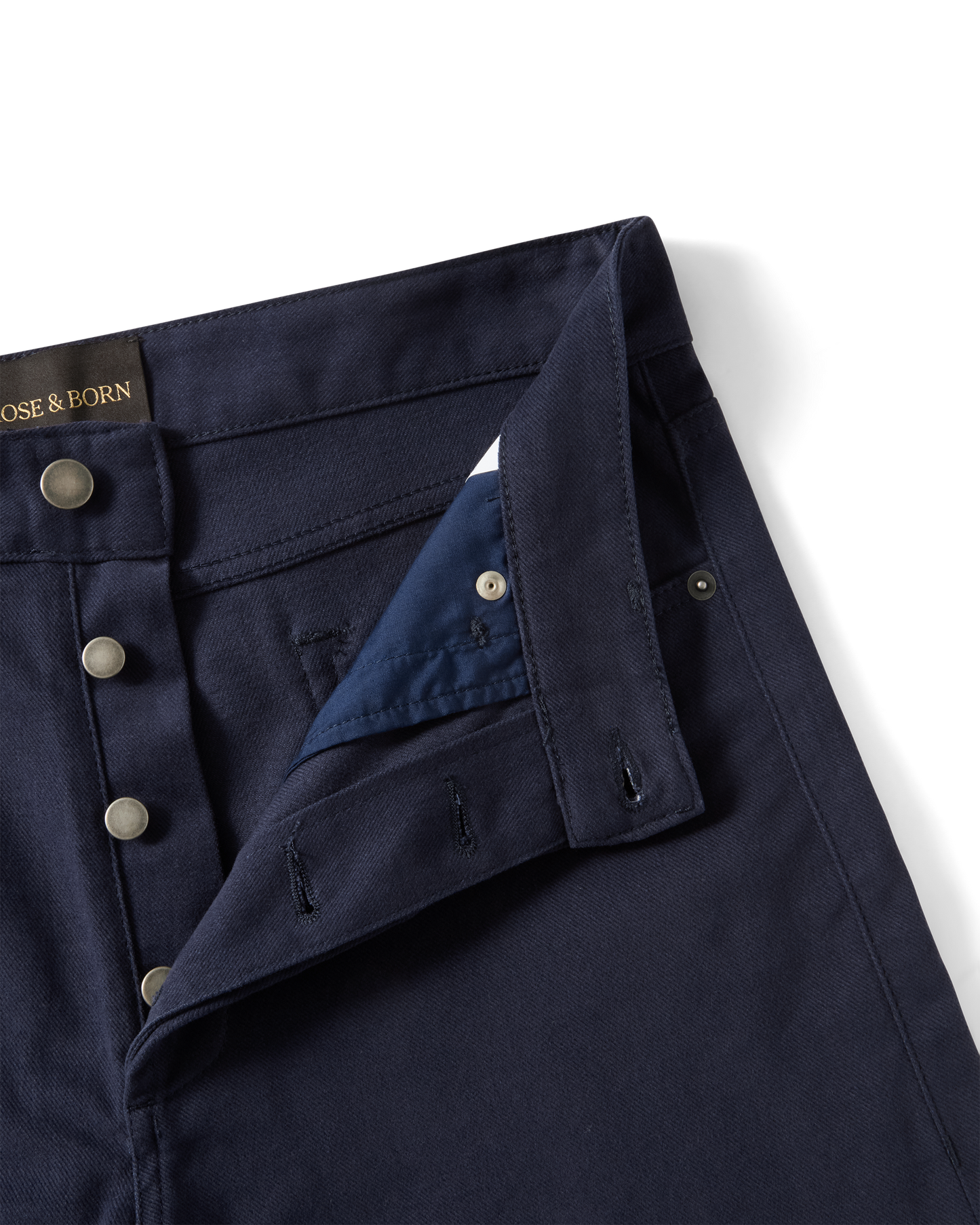 Cotton Cashmere Jeans Navy