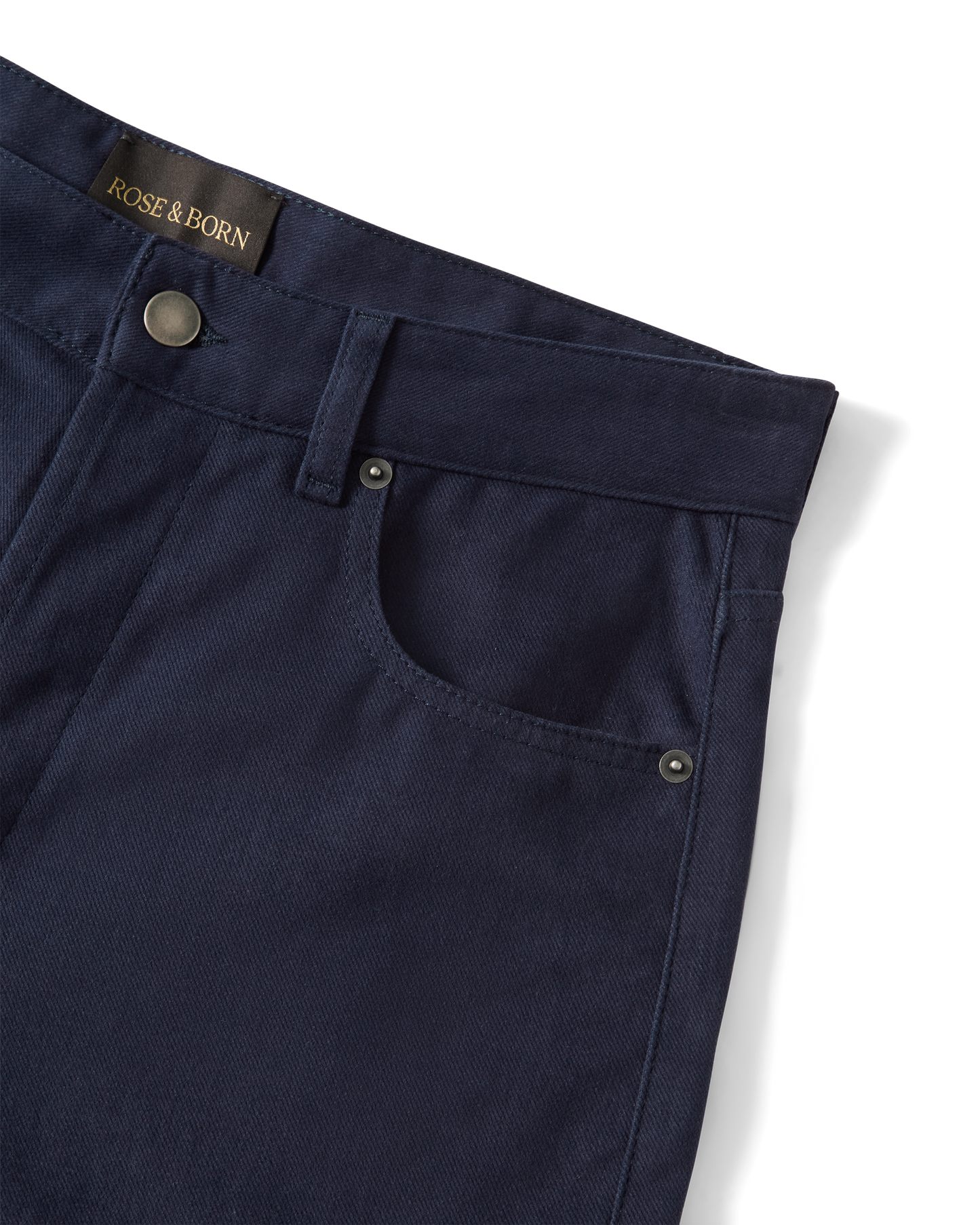 Cotton Cashmere Jeans Navy