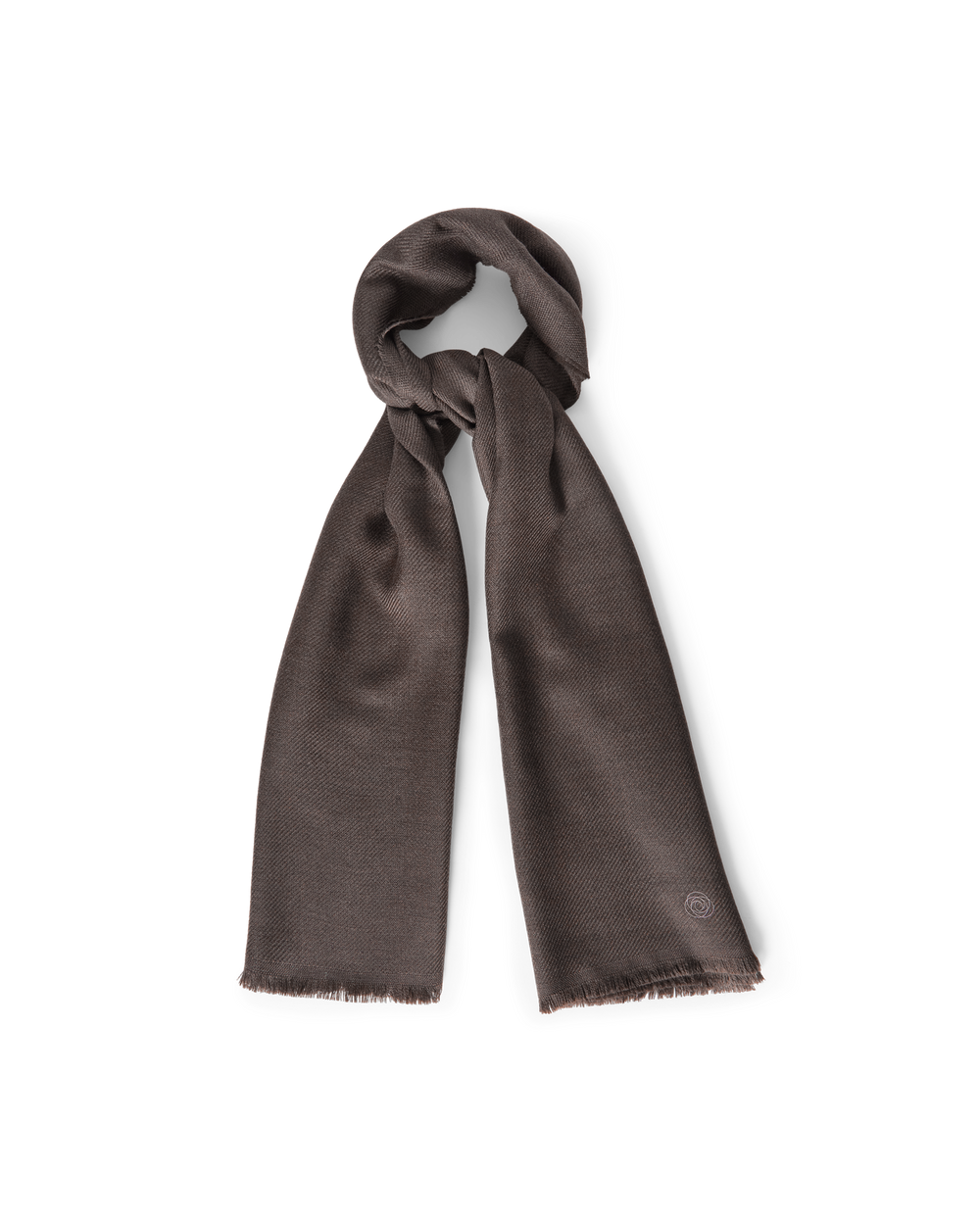 Wool Scarf Brown