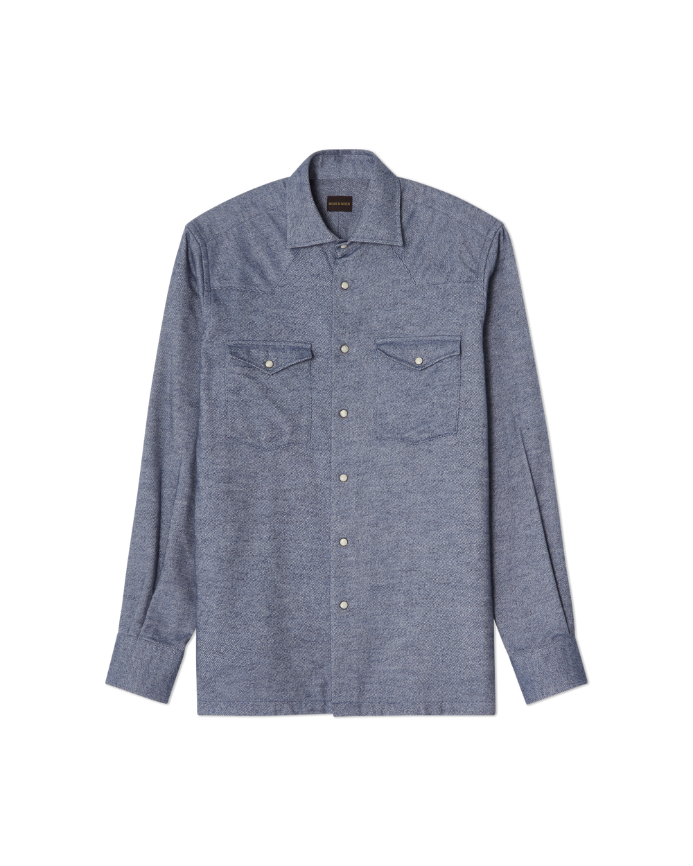 Western Shirt Blue
