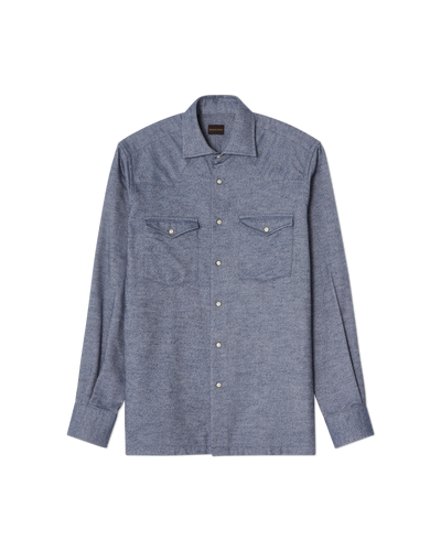 Western Shirt Blue