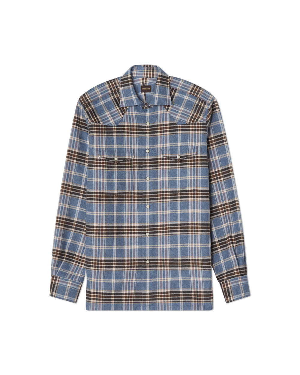 Western Shirt Light Blue