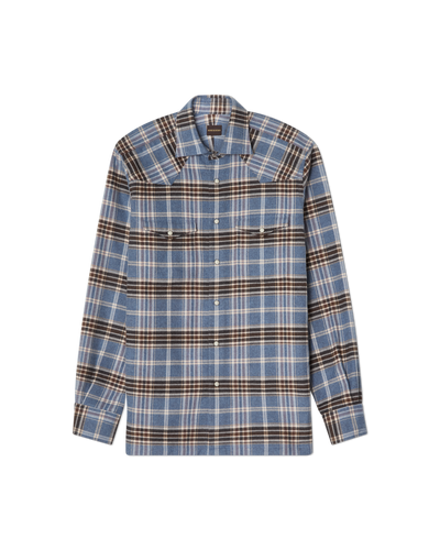 Western Shirt Light Blue