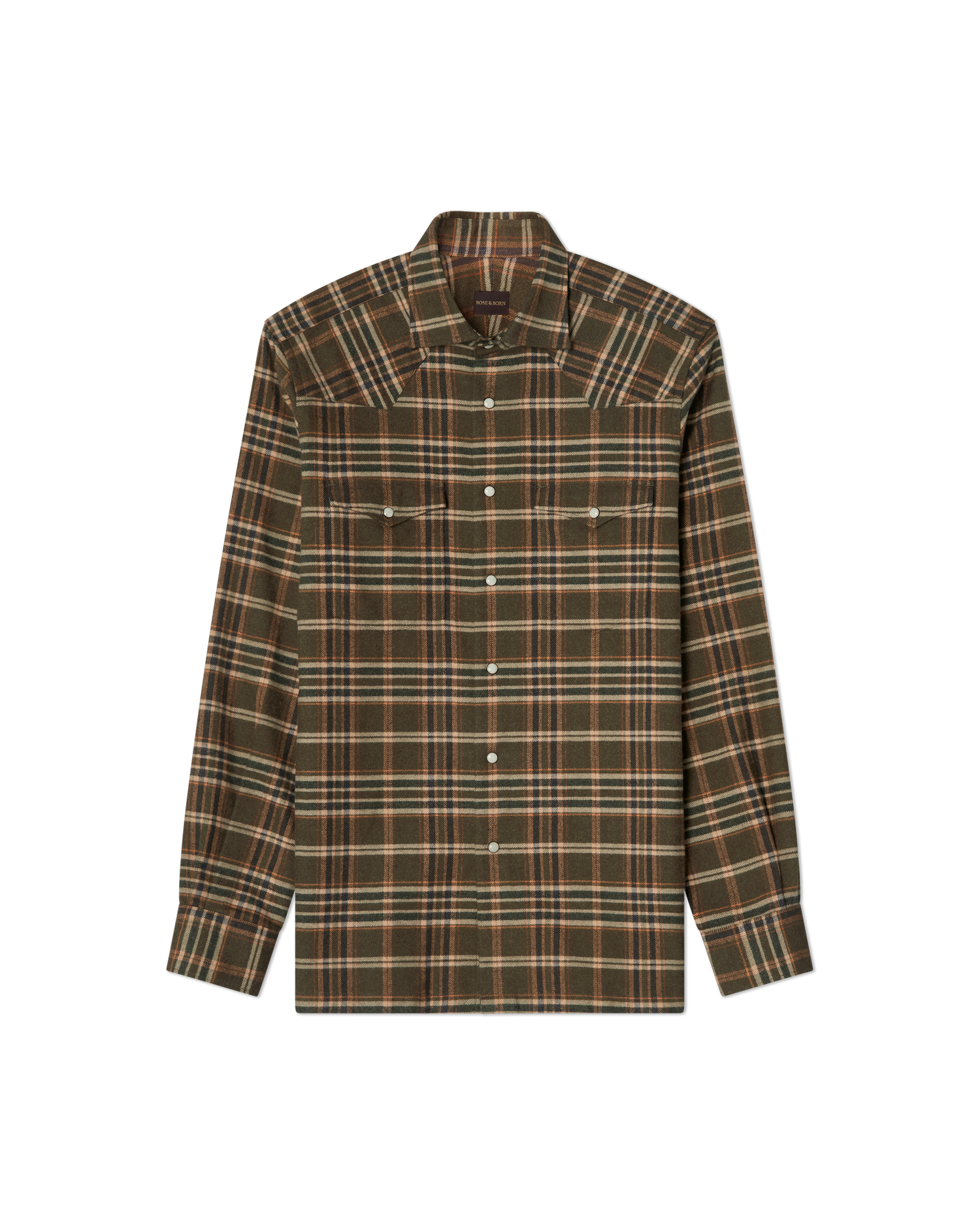 Western Shirt Army Green