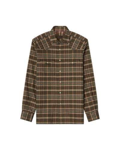 Western Shirt Army Green