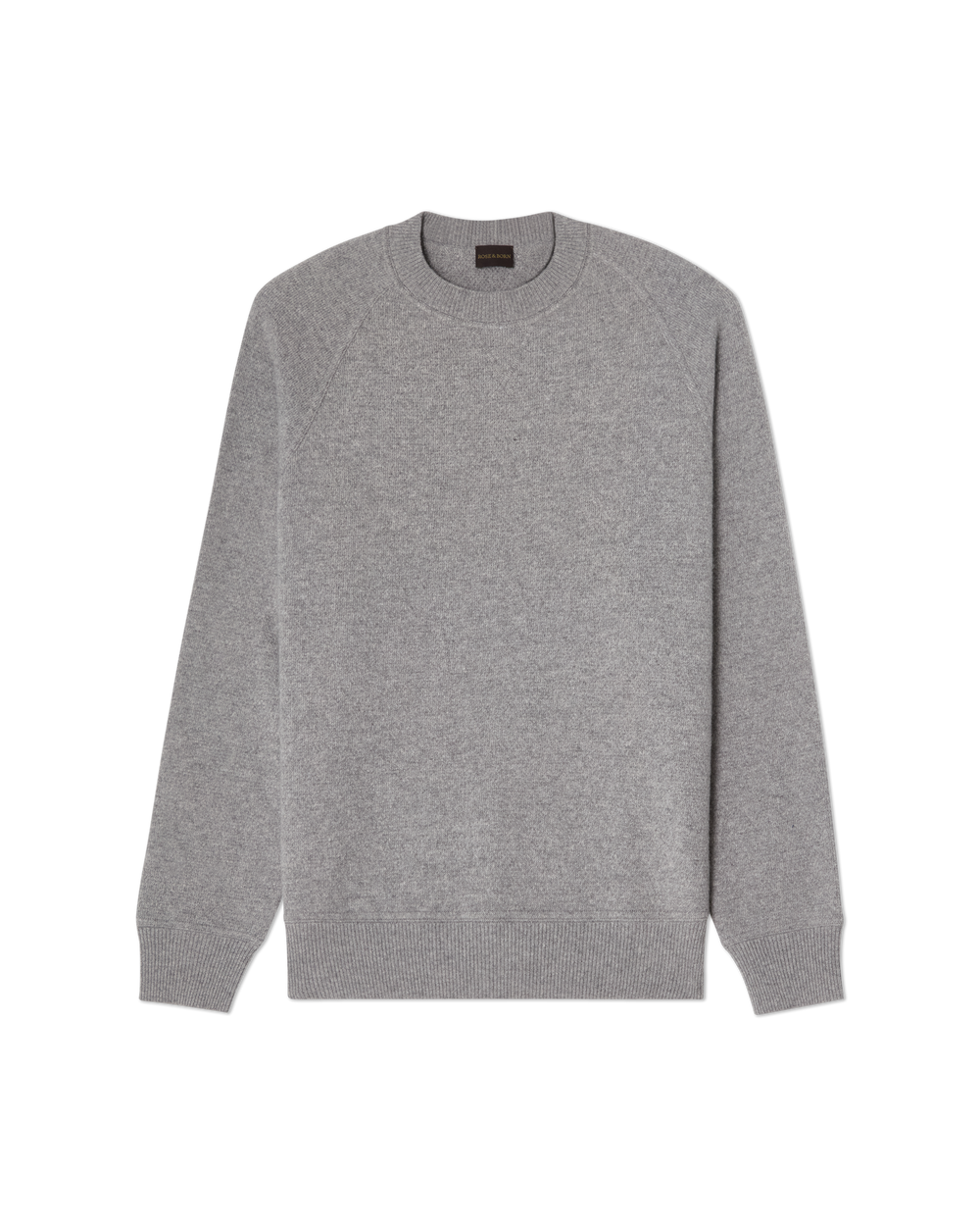 Knit College Sweater Light Grey