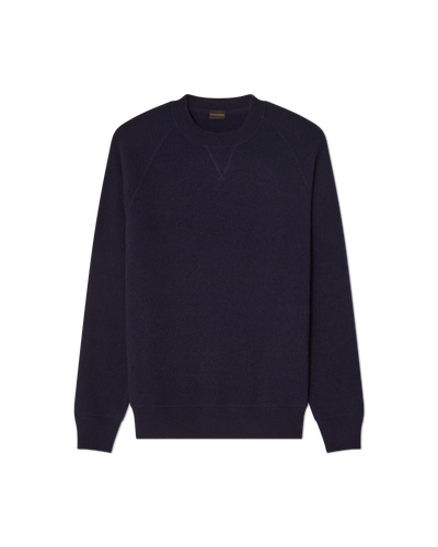 Knit College Sweater Navy