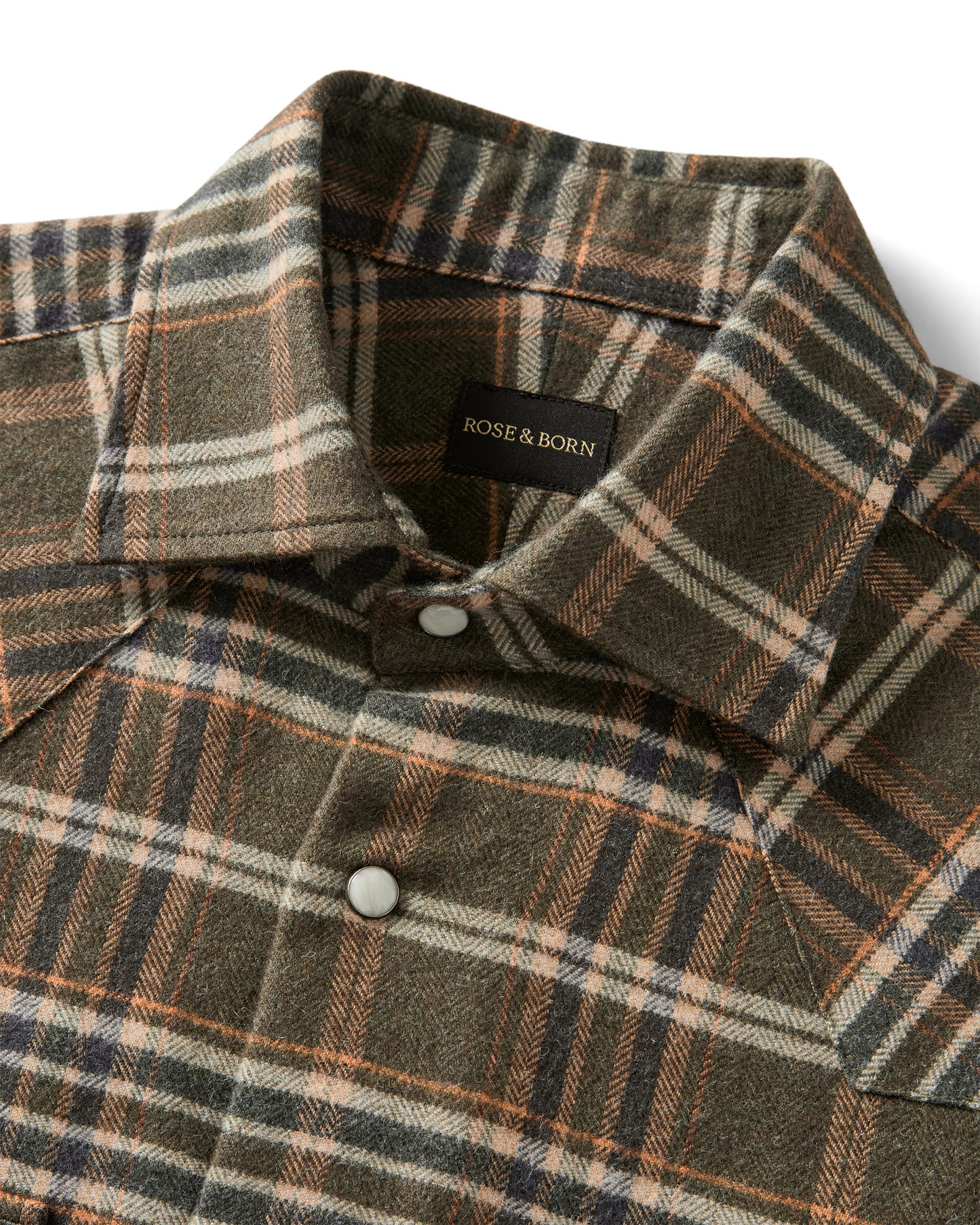 Western Shirt Army Green