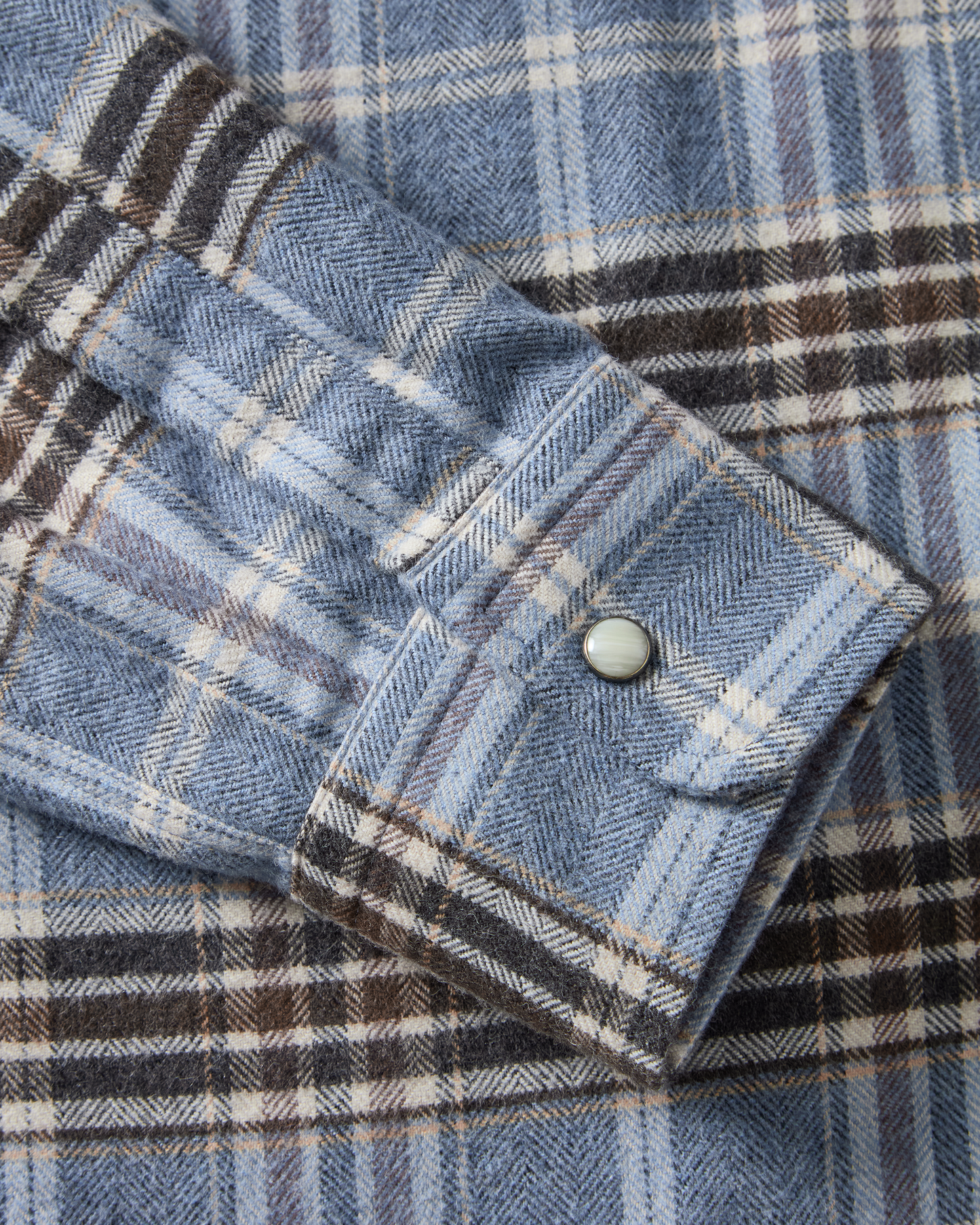 Western Shirt Light Blue