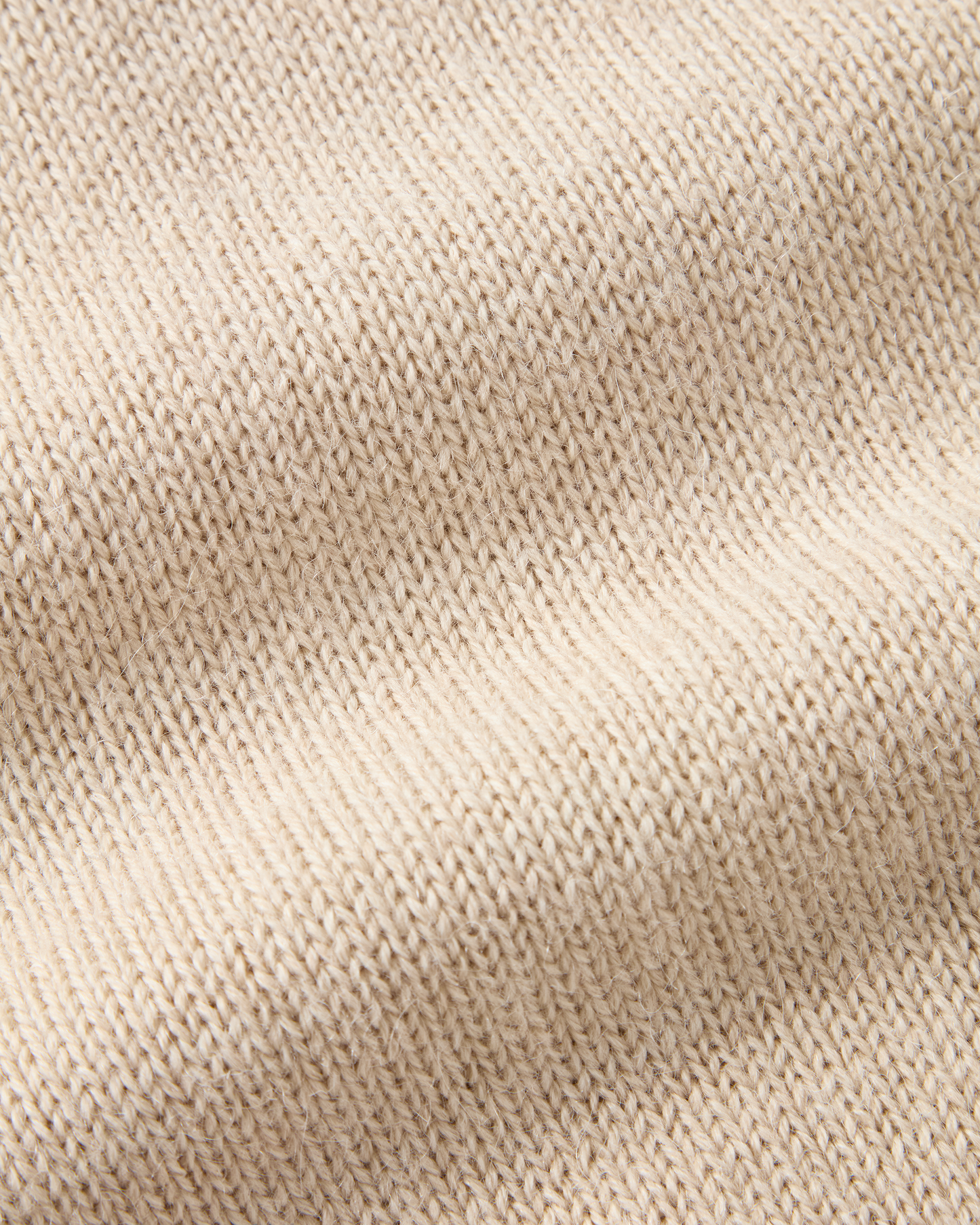 Chunky Polo Sweater Cream