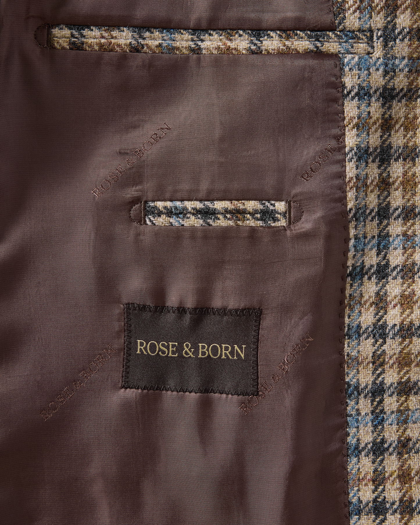 Gunclub Tweed Blazer Light Brown