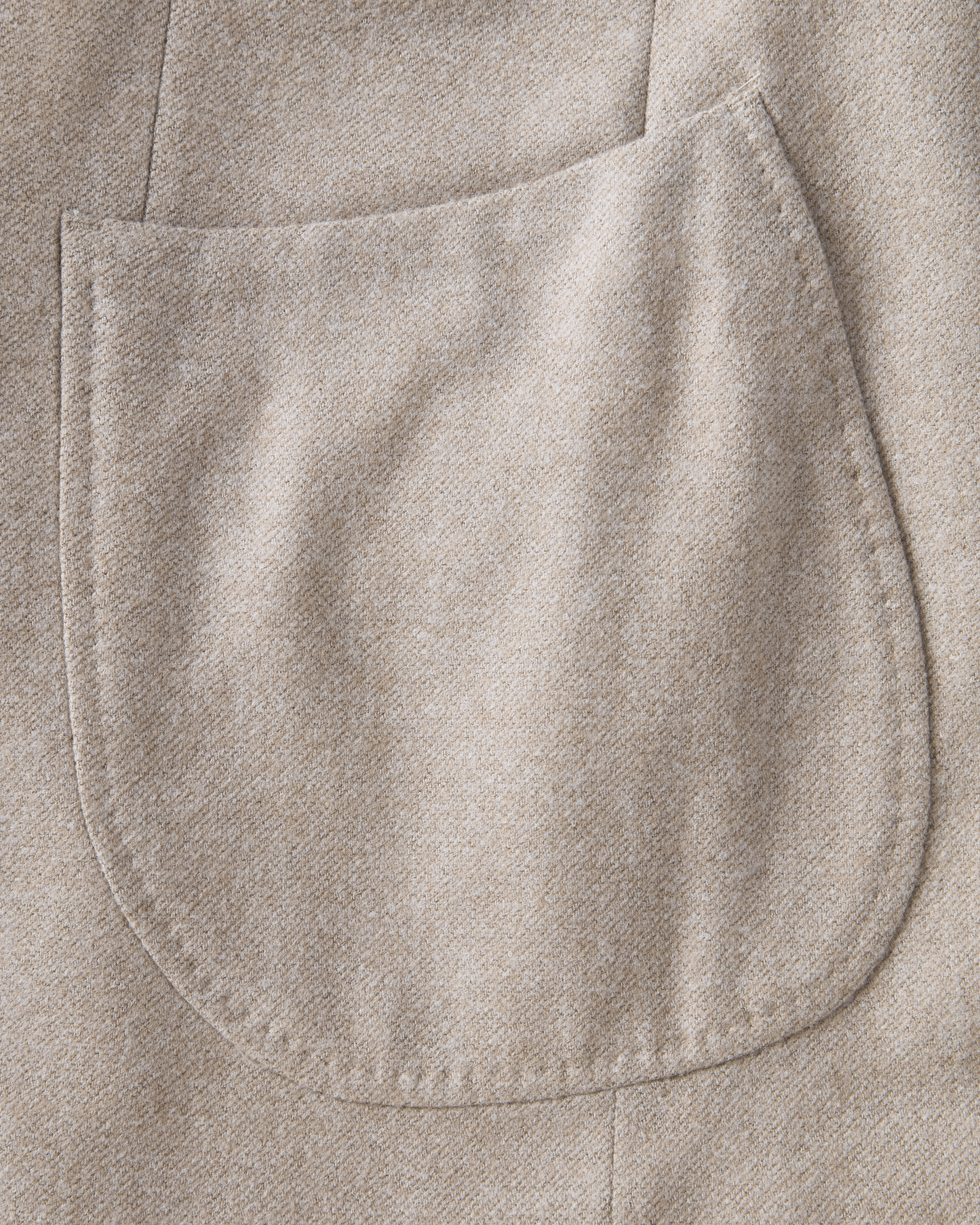Sand Wool Blend Blazer Sand
