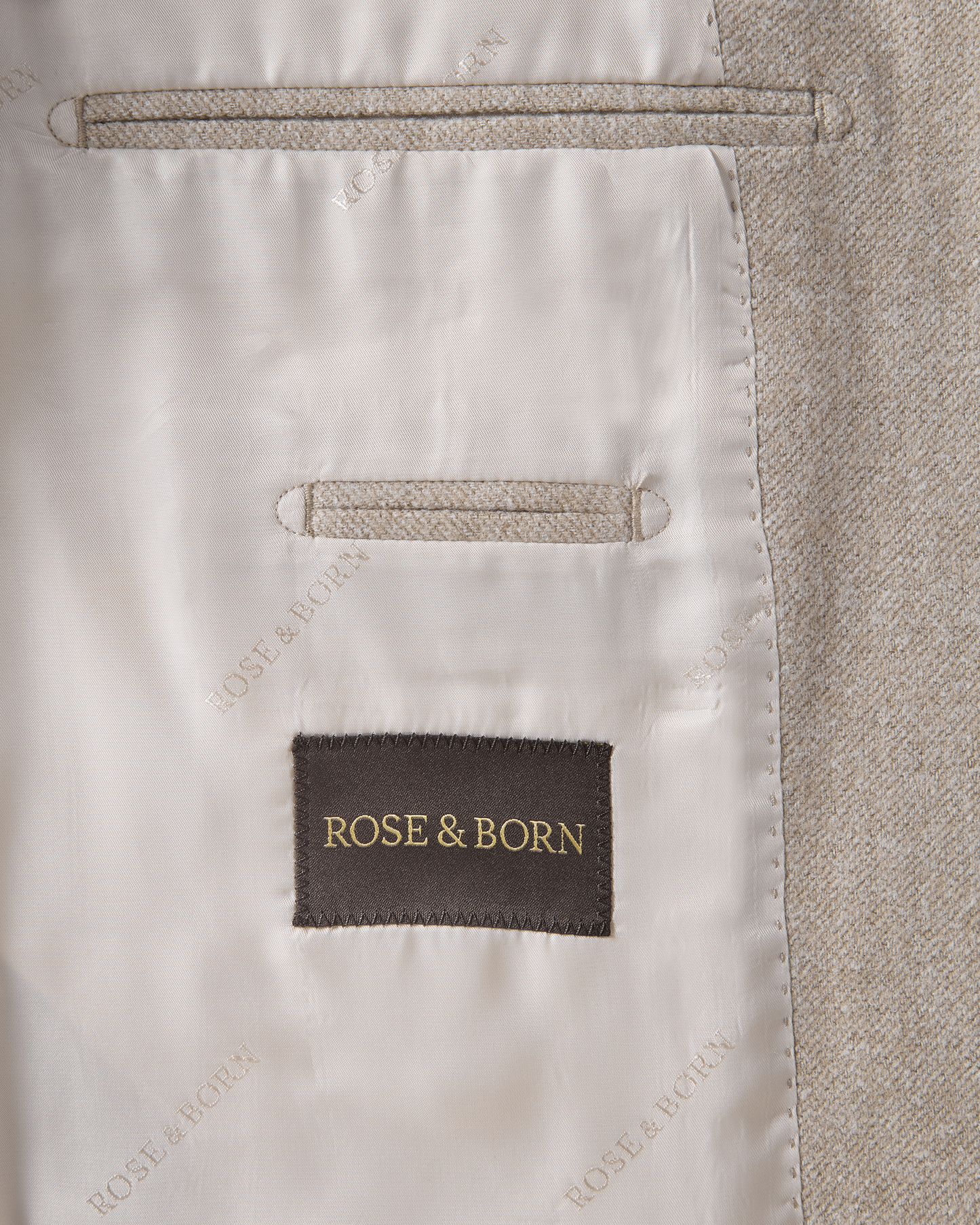 Sand Wool Blend Blazer Sand