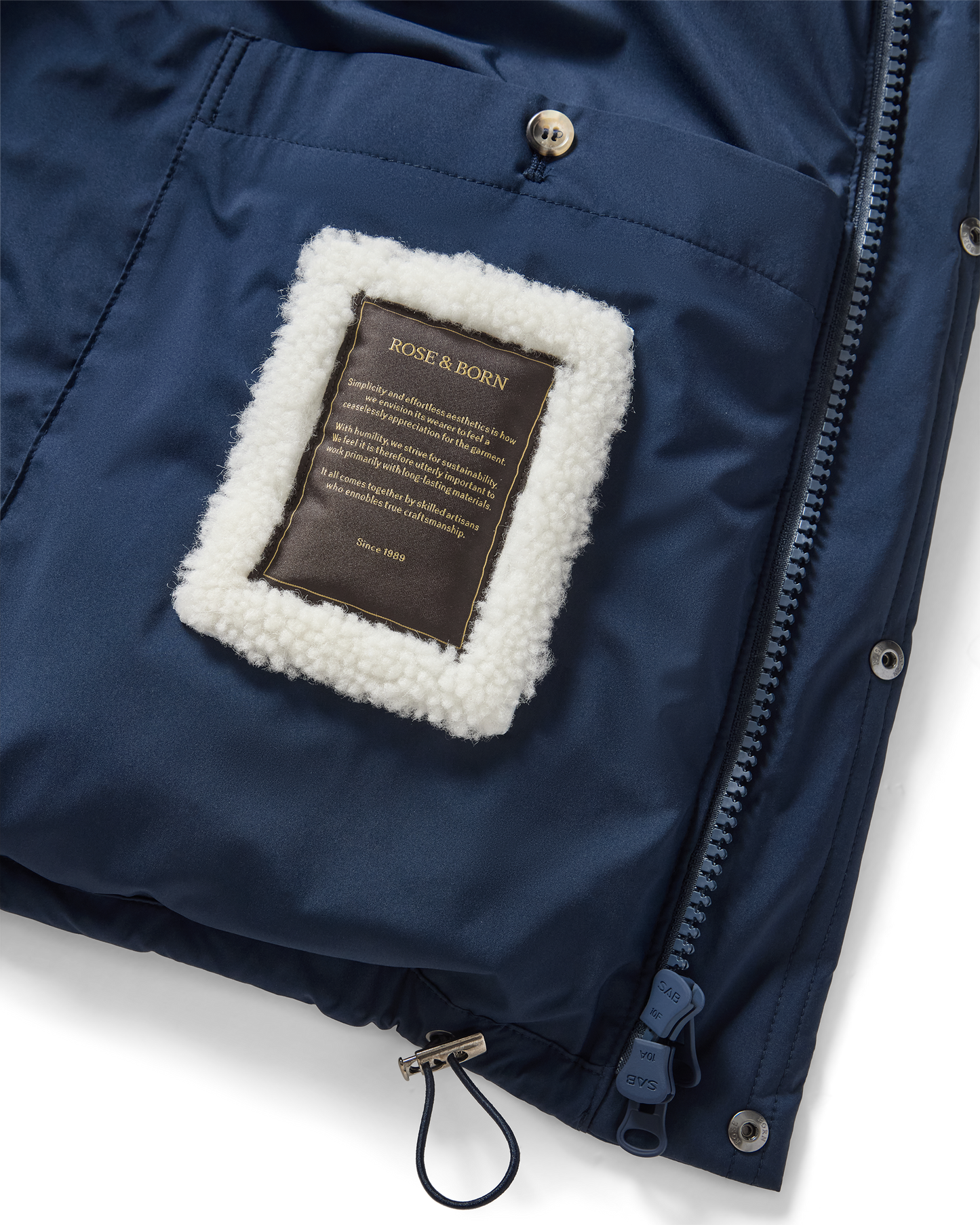 Alps Down Jacket Navy