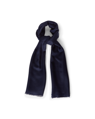 Wool Scarf Navy