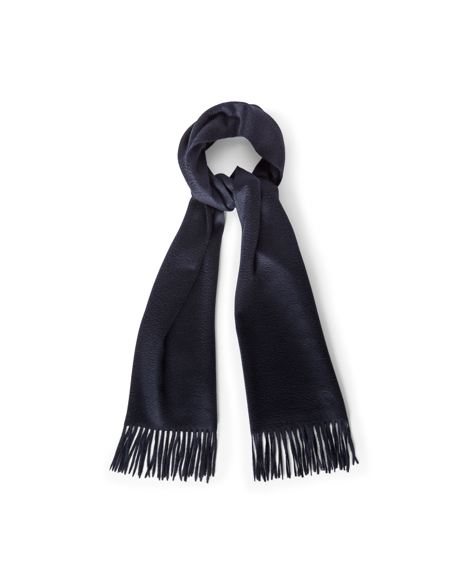 Zibellino Cashmere Scarf Navy