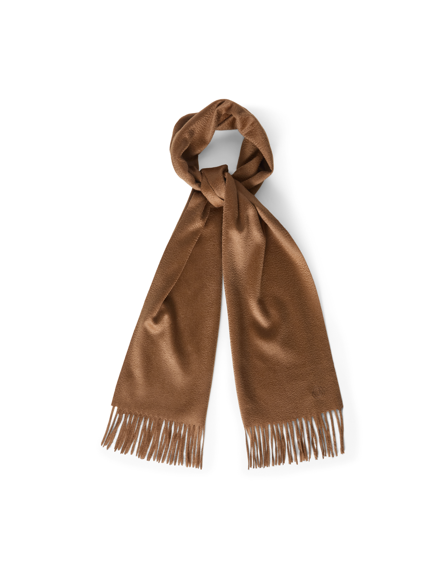Zibellino Cashmere Scarf Tobacco