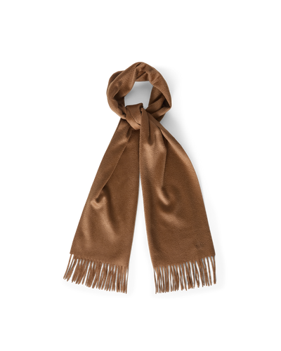 Zibellino Cashmere Scarf Tobacco