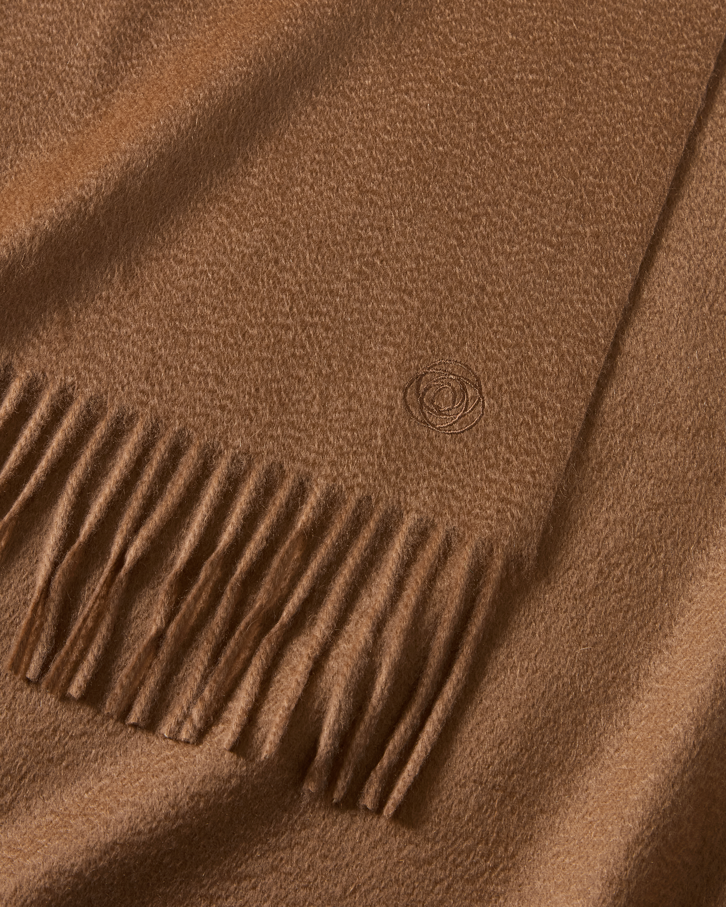 Zibellino Cashmere Scarf Tobacco