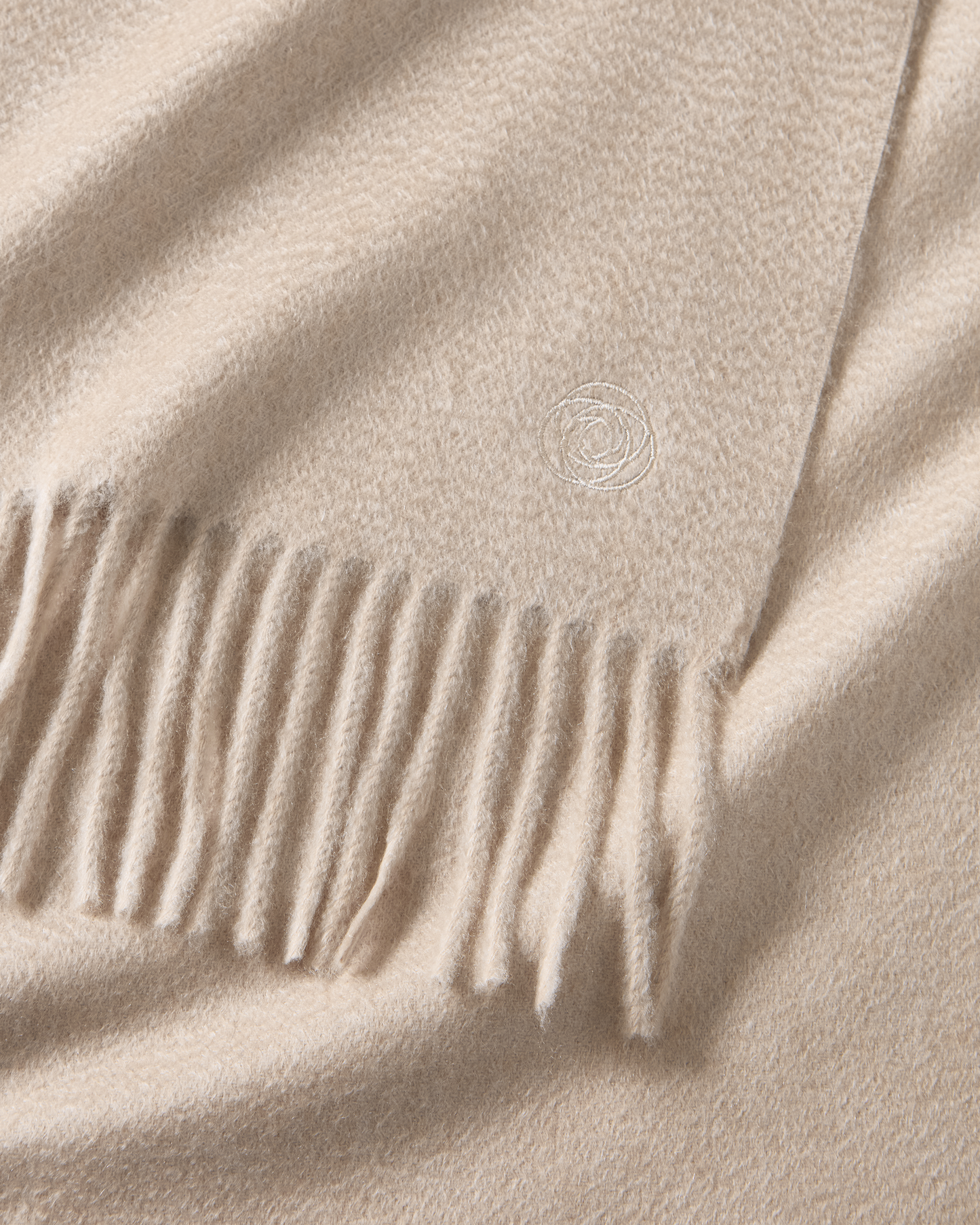 Zibellino Cashmere Scarf Sand