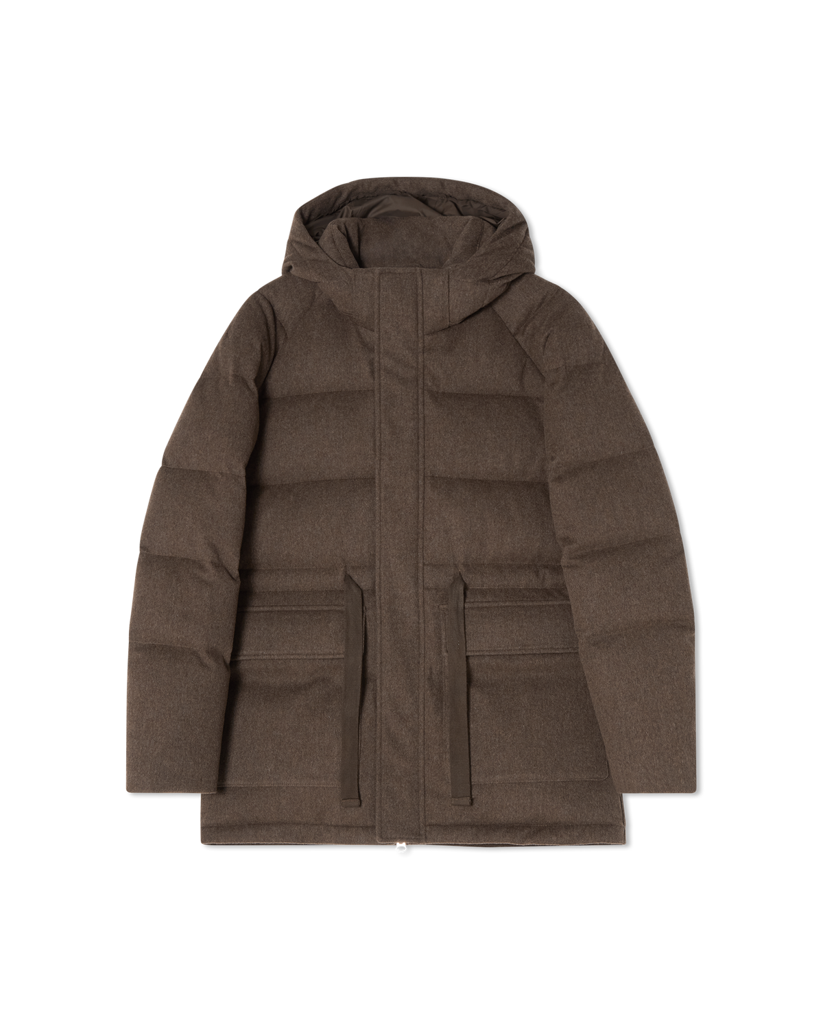 Explorer Down Parka Taupe, front