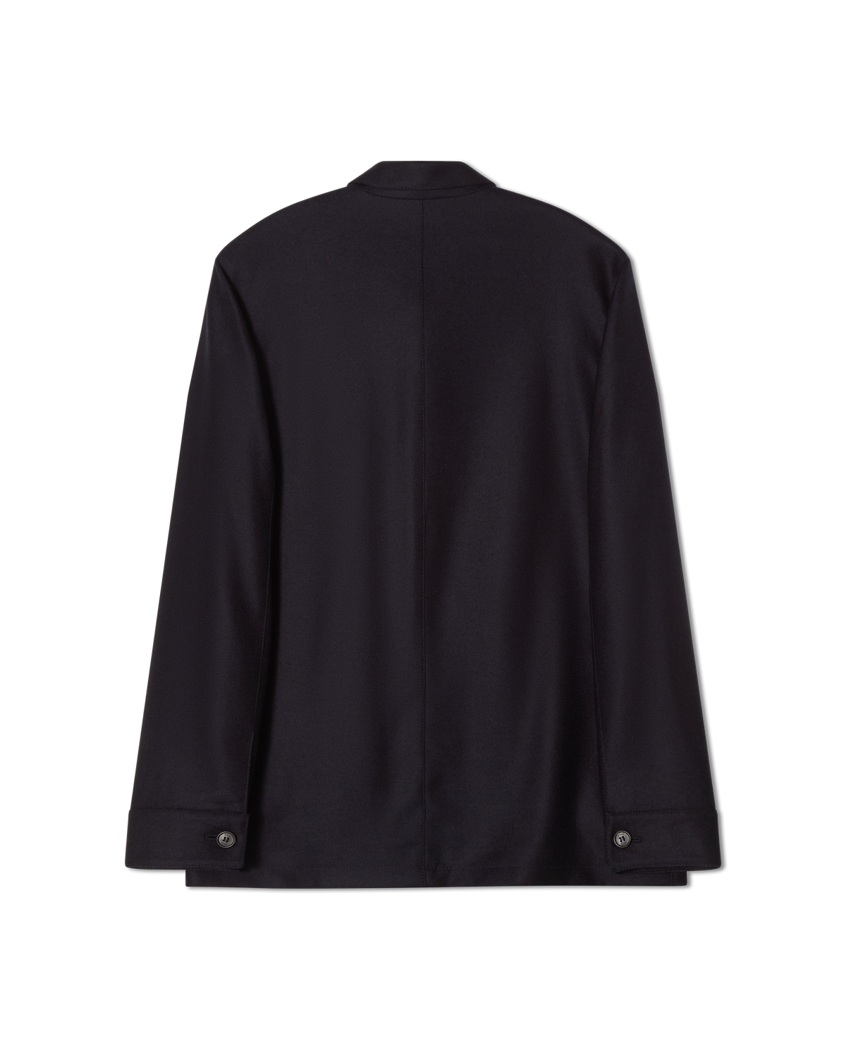 Overshirt Wool Cashmere Navy