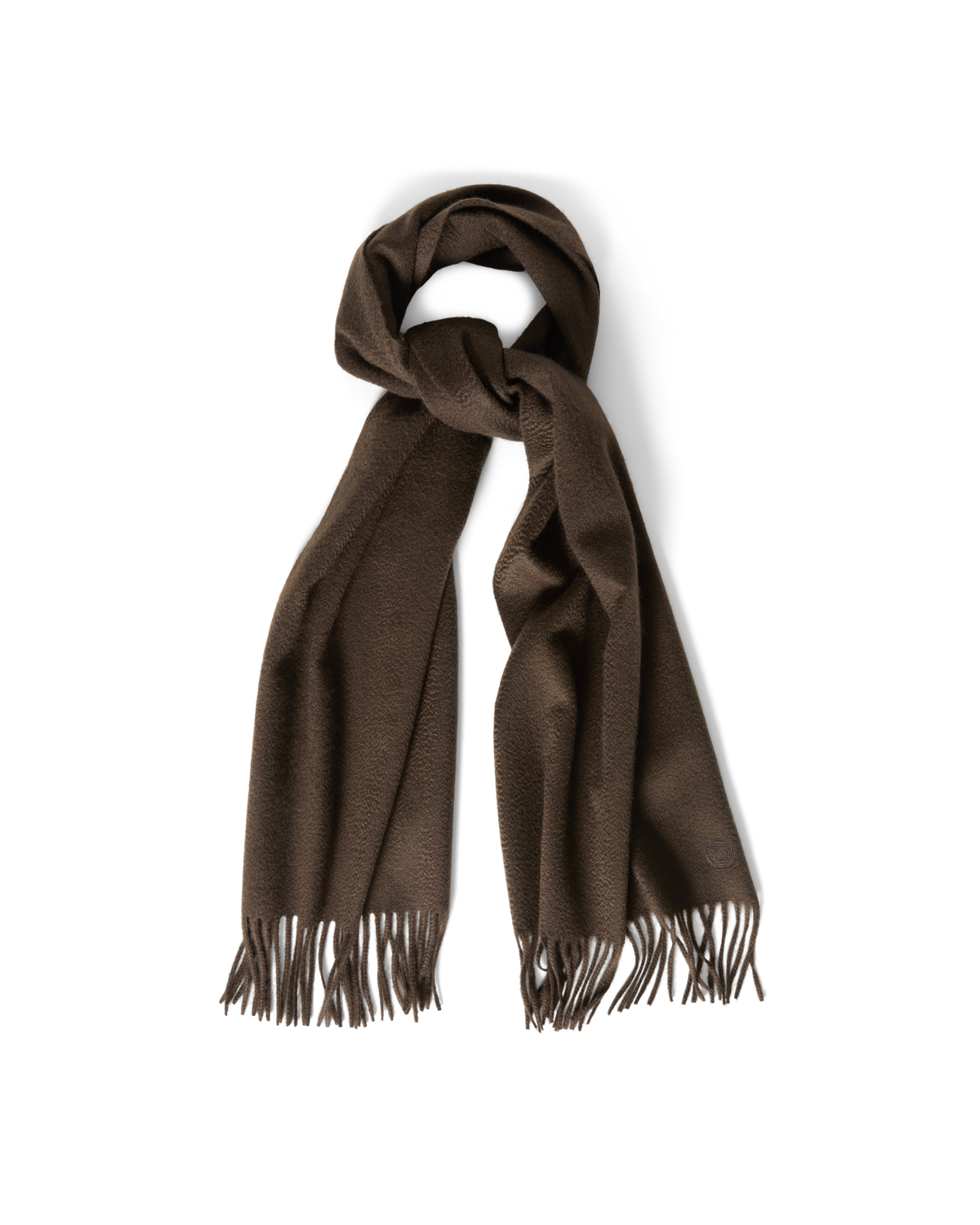 Zibellino Cashmere Scarf Brown