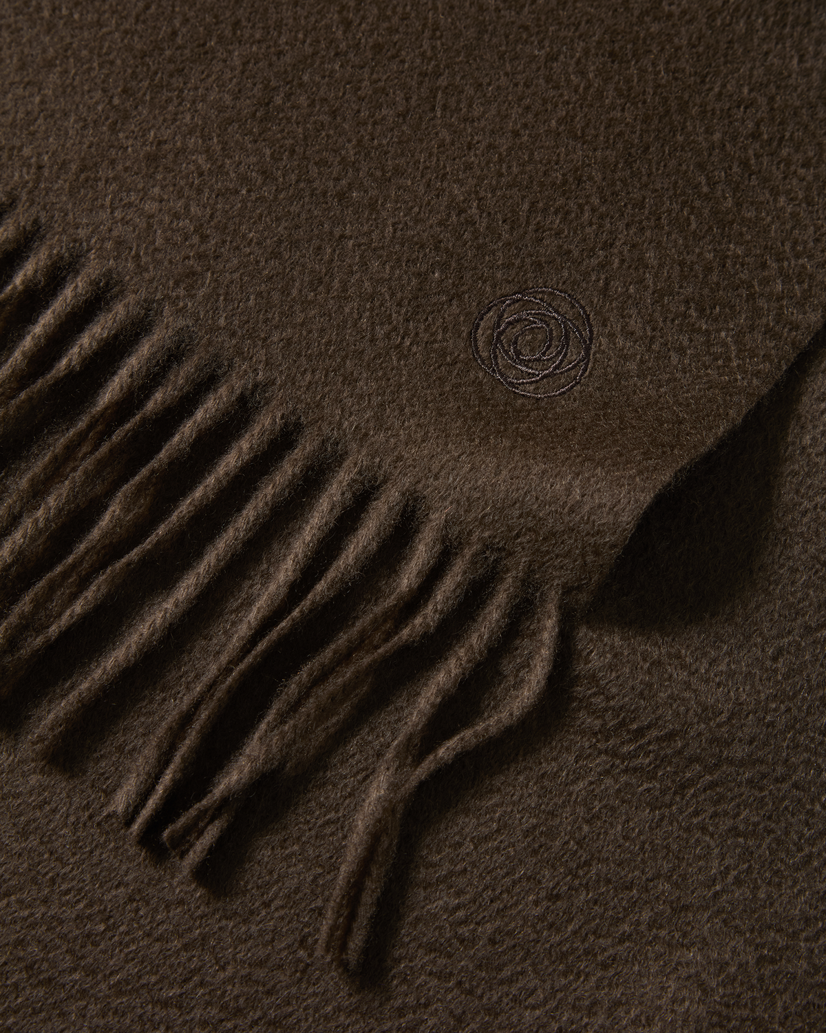 Zibellino Cashmere Scarf Brown