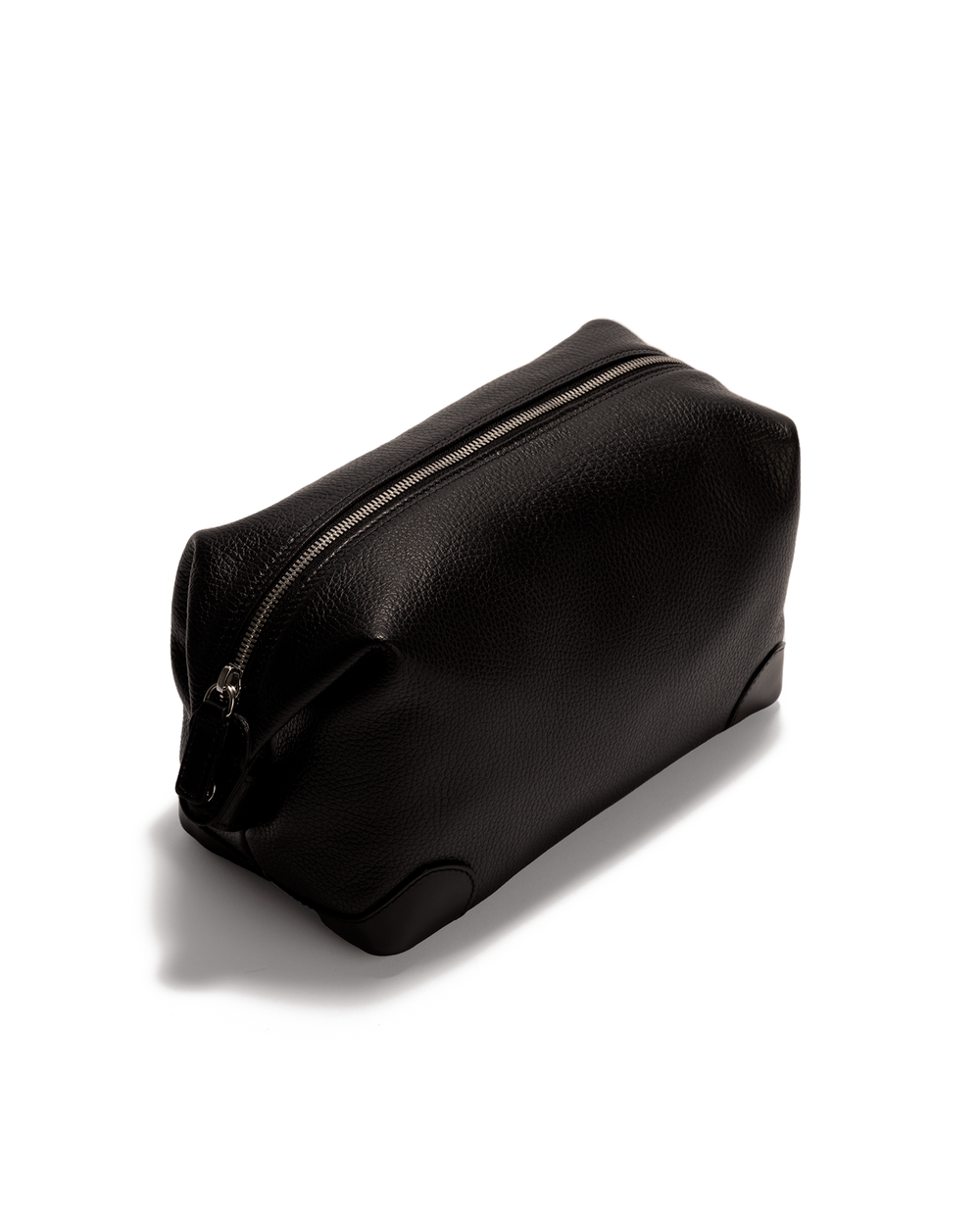 Single Compartment Wash Bag Black