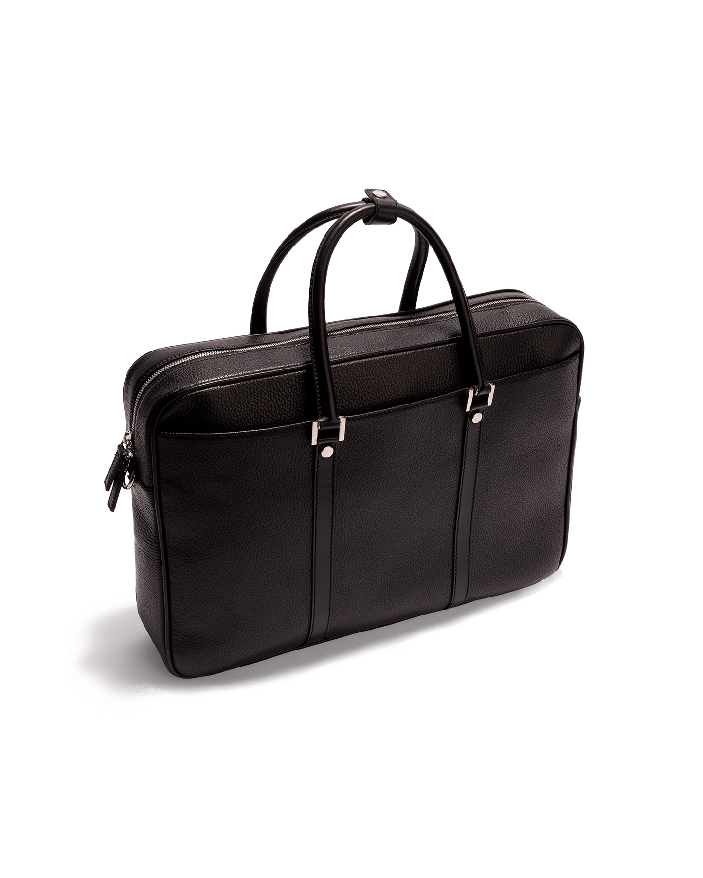 Briefcase Calf Leather Black