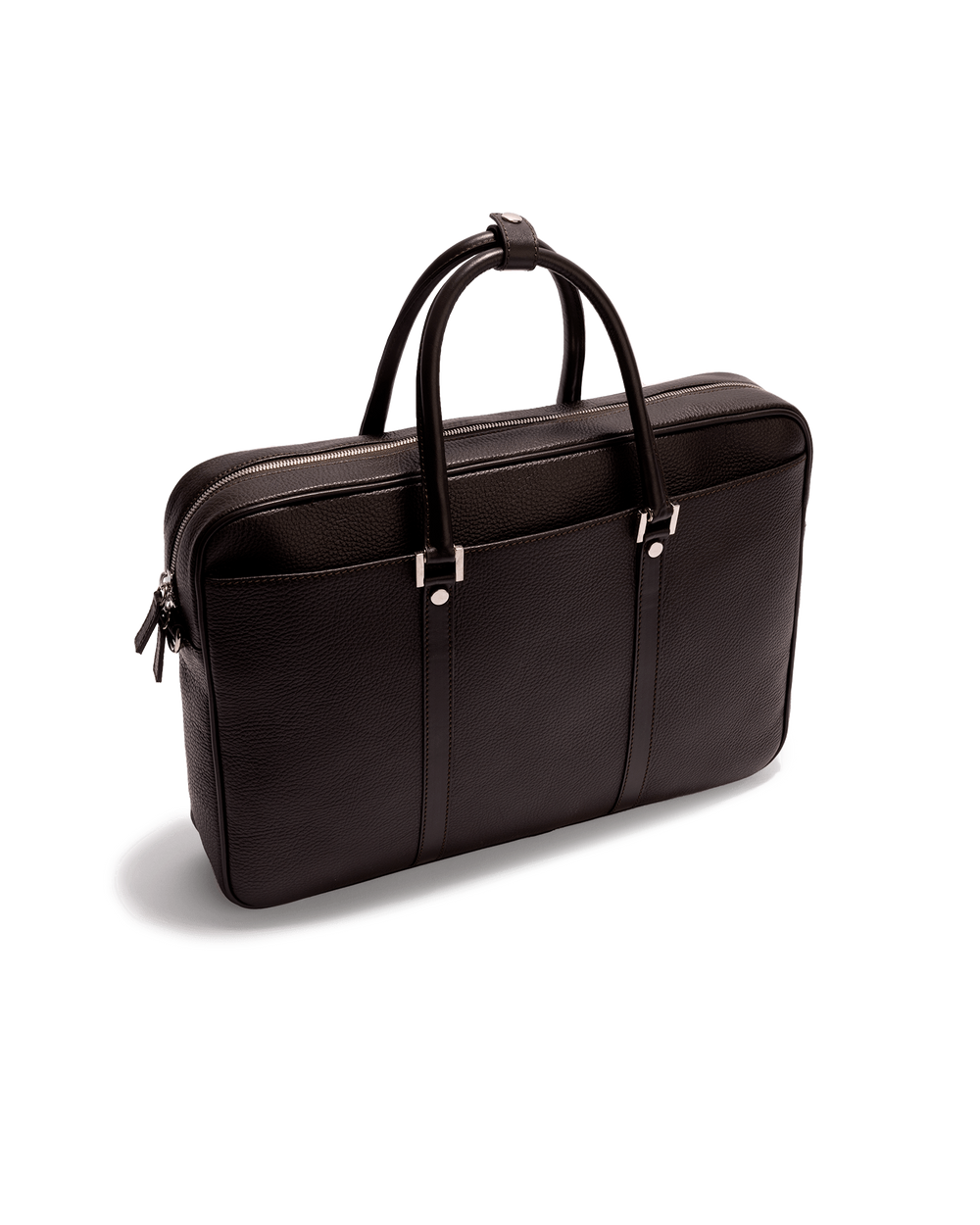 Briefcase Calf Leather Brown