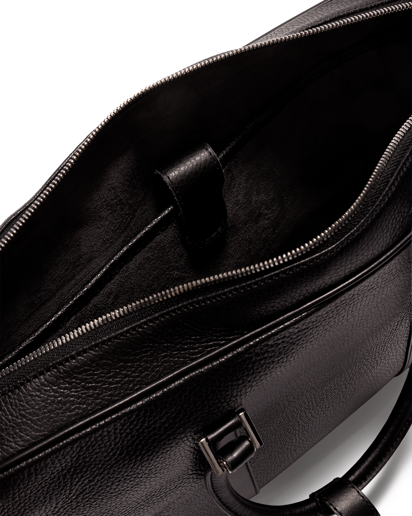 Briefcase Calf Leather Black