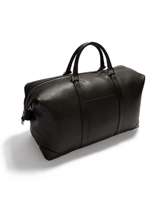 Weekend Bag Calf Leather Black