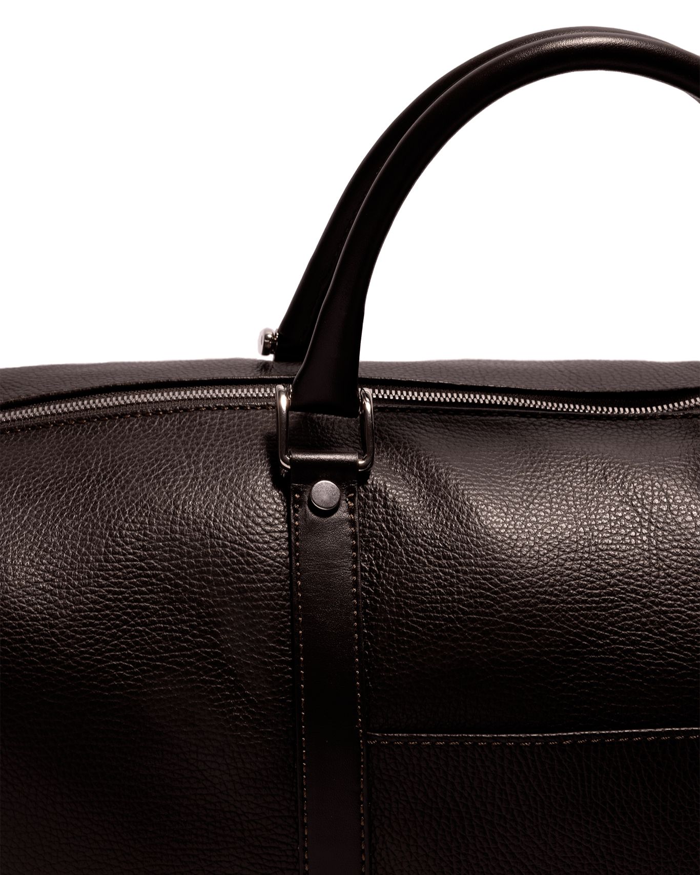 Weekend Bag Calf Leather Brown