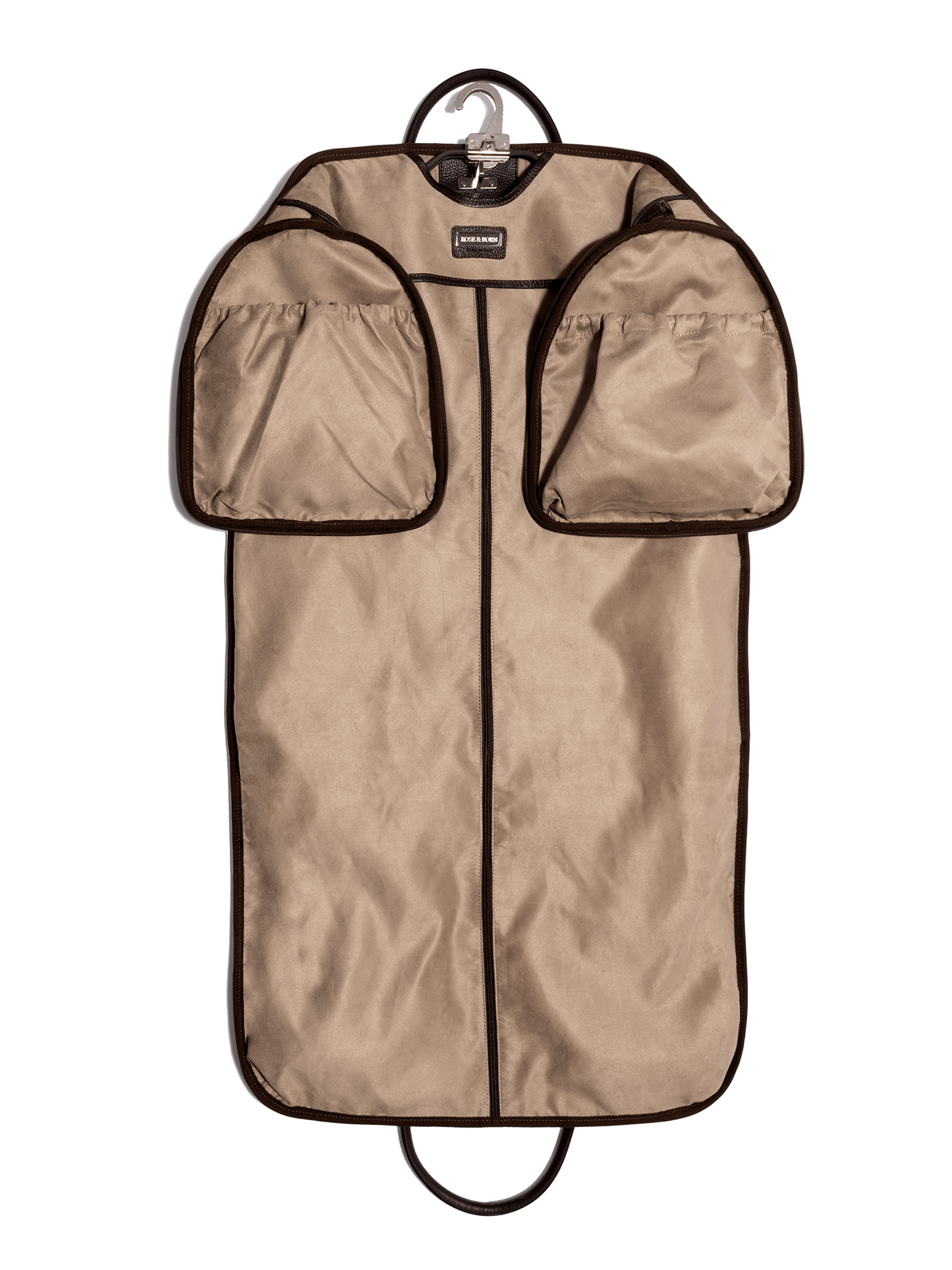 Garment Bag Läder Brun