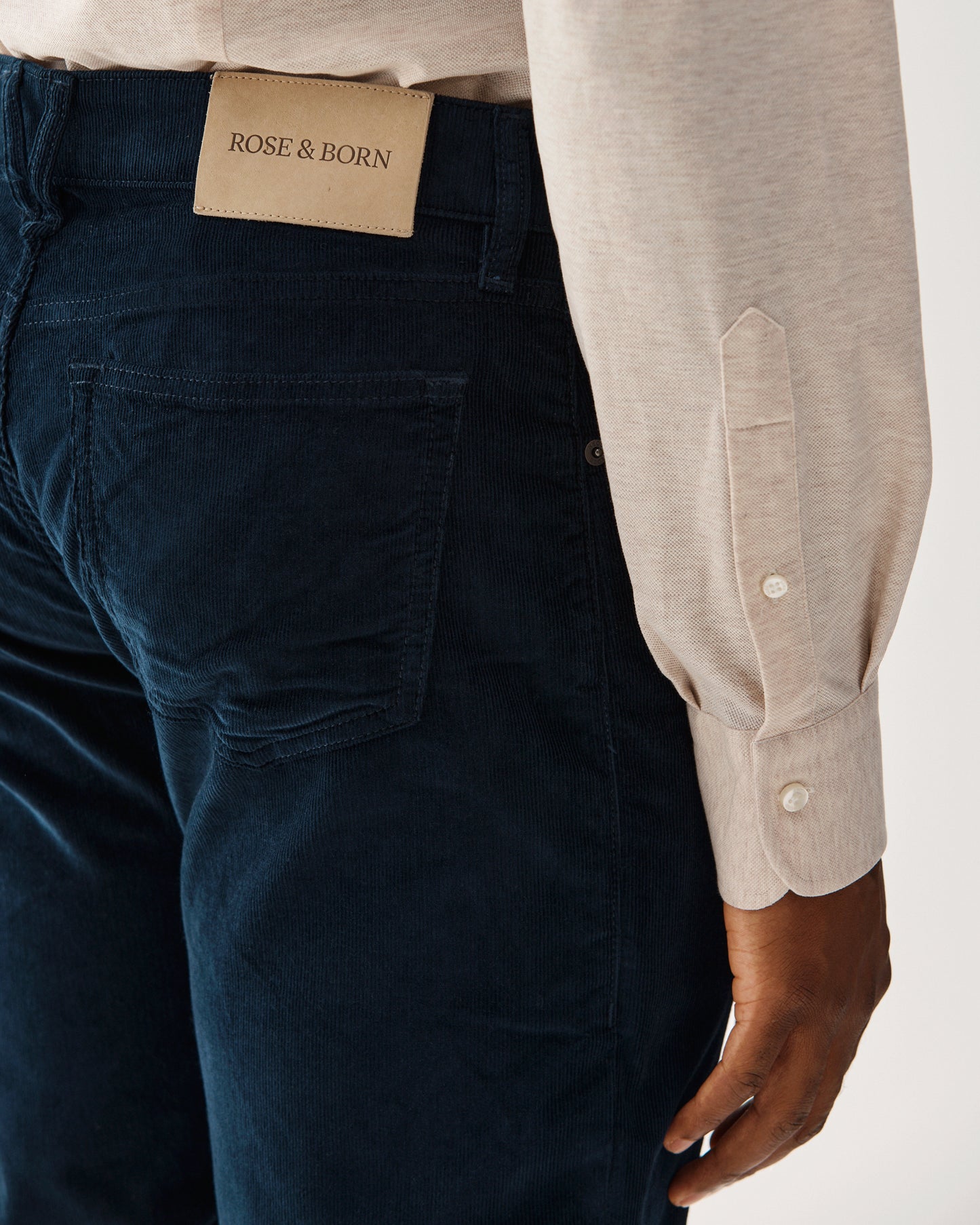 Corduroy Jeans Navy