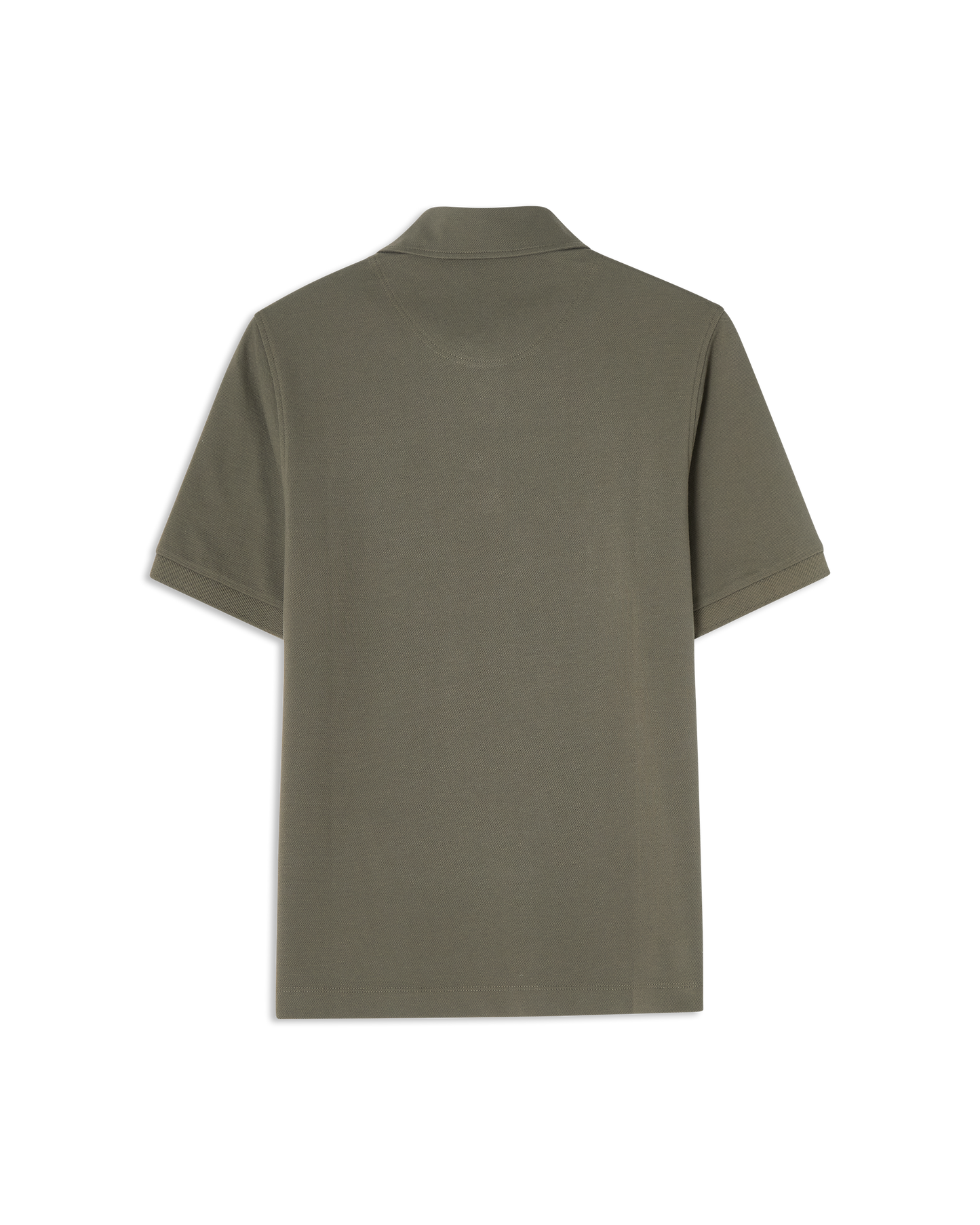 Short Sleeve Polo Pique Olive