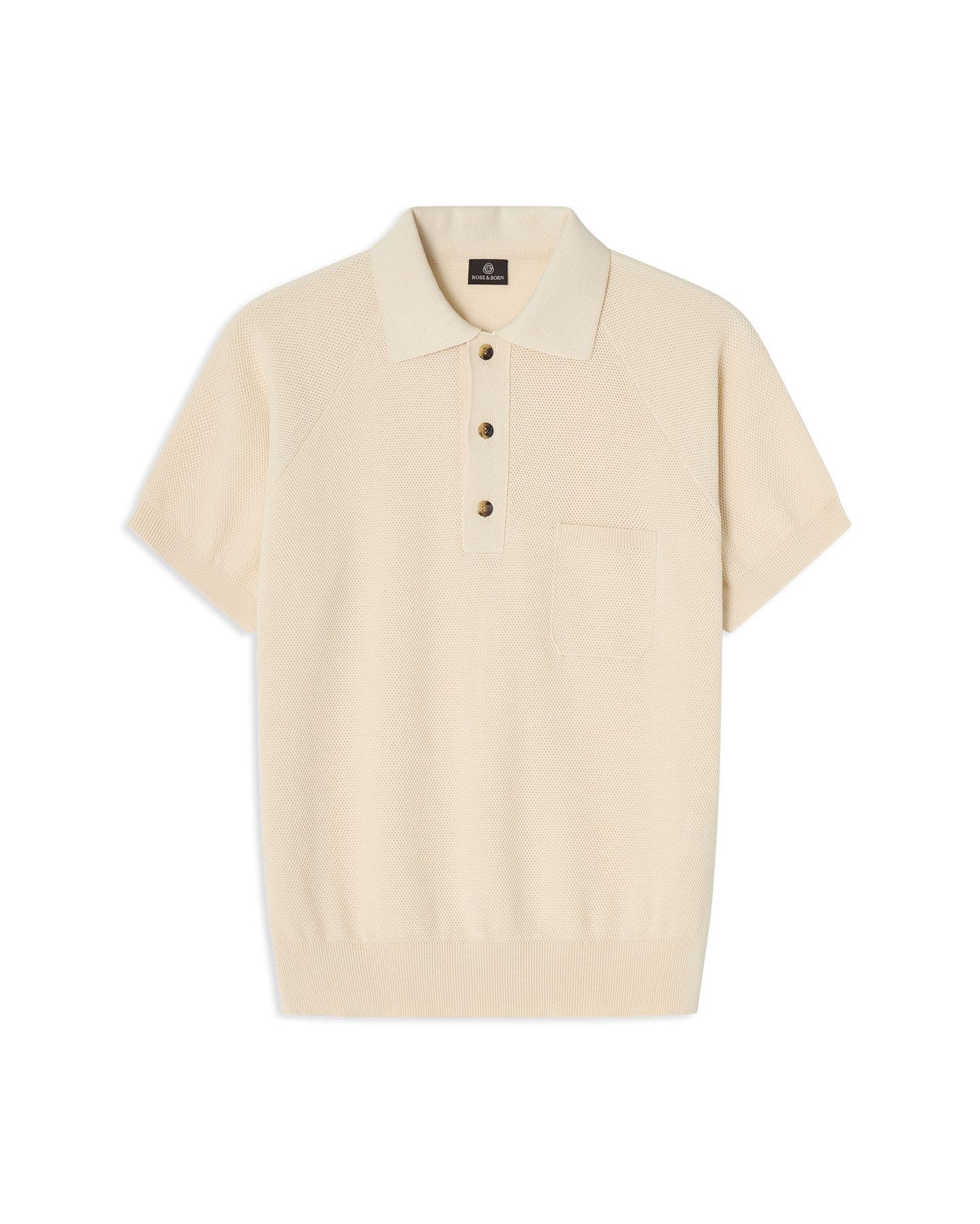 Sport Polo Short Sleeve Ivory