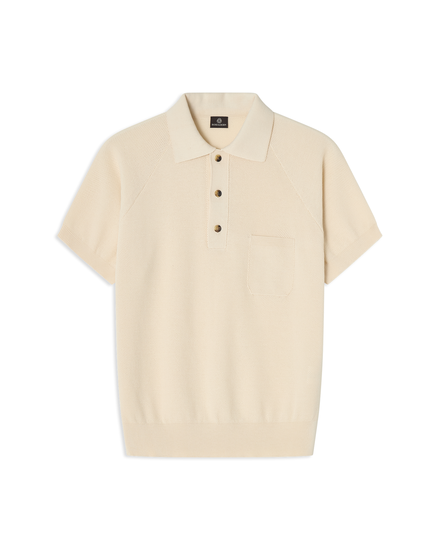 Sport Polo Short Sleeve Ivory