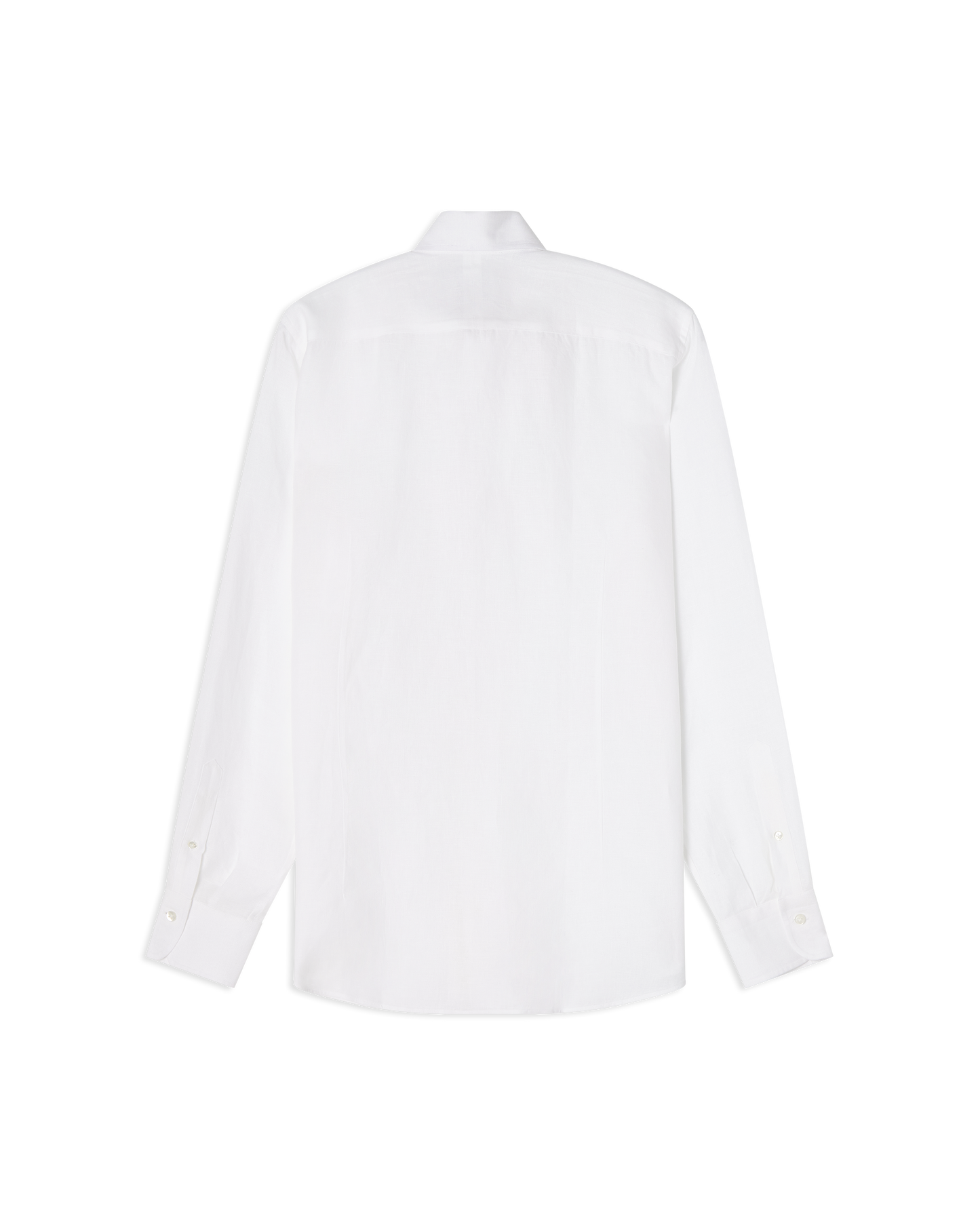 One-Piece Linen Shirt White