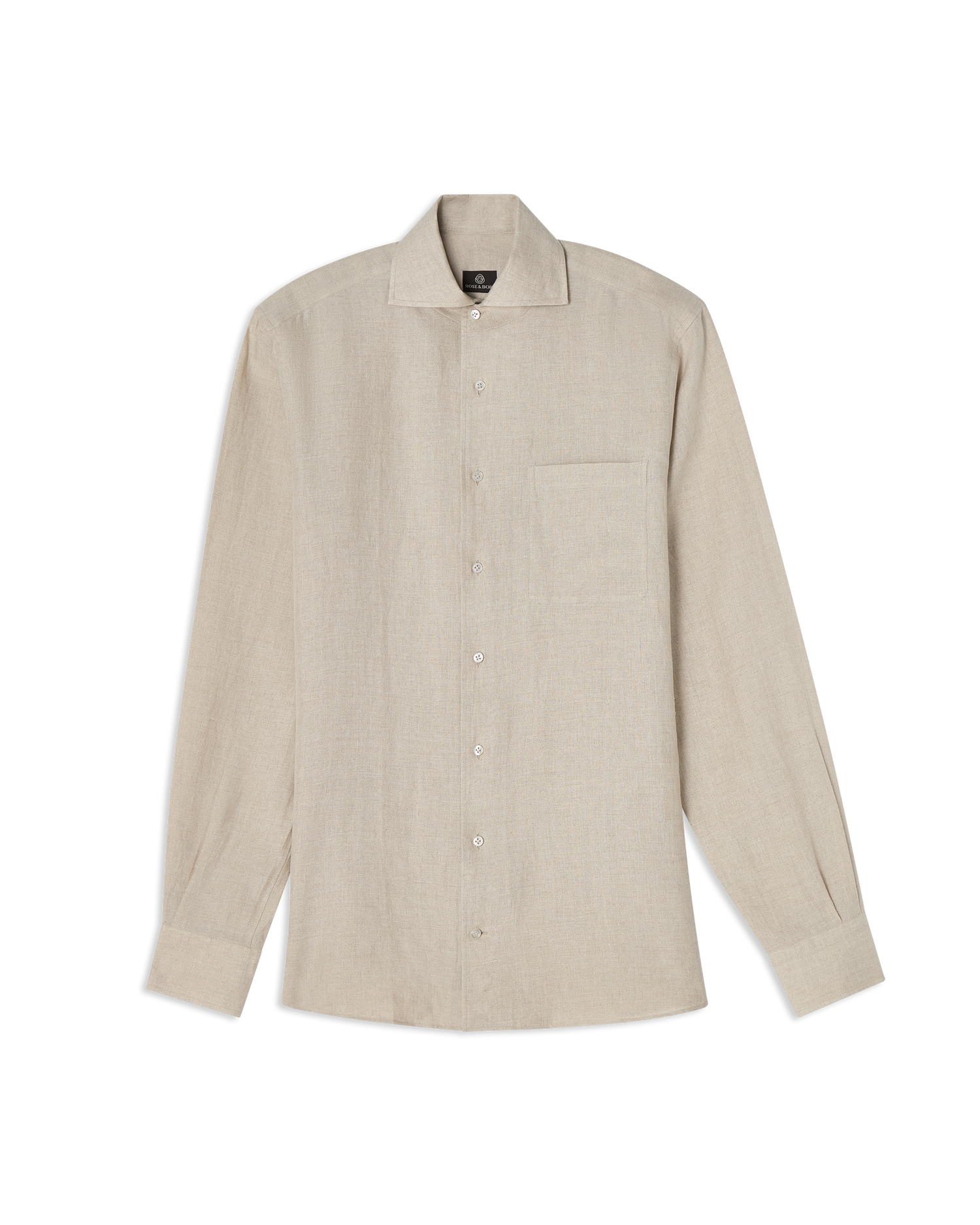 One-Piece Linen Shirt Sand