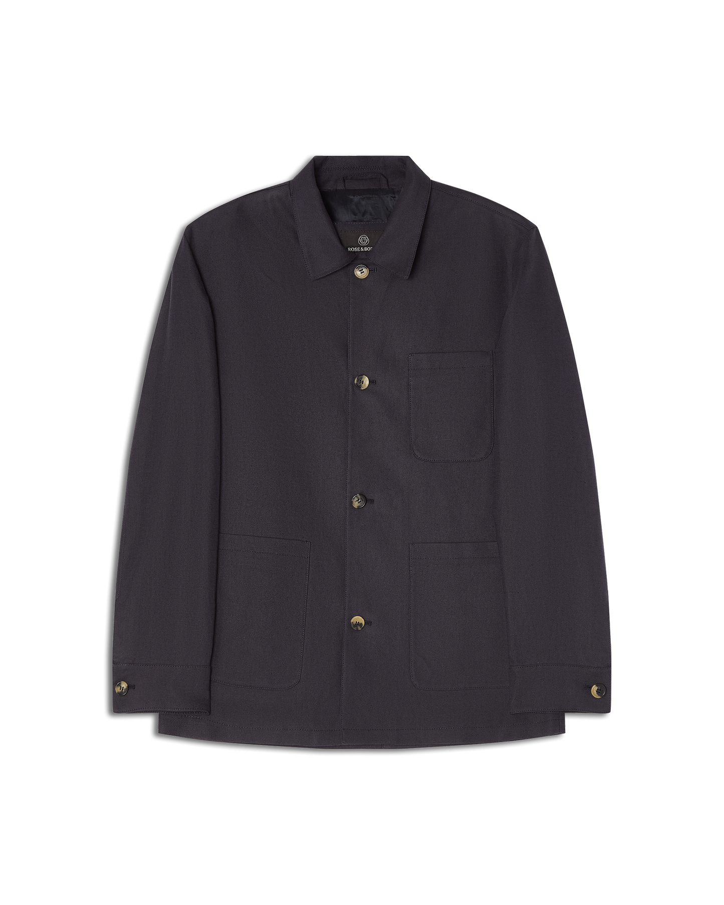 Overshirt Linen Cotton Navy
