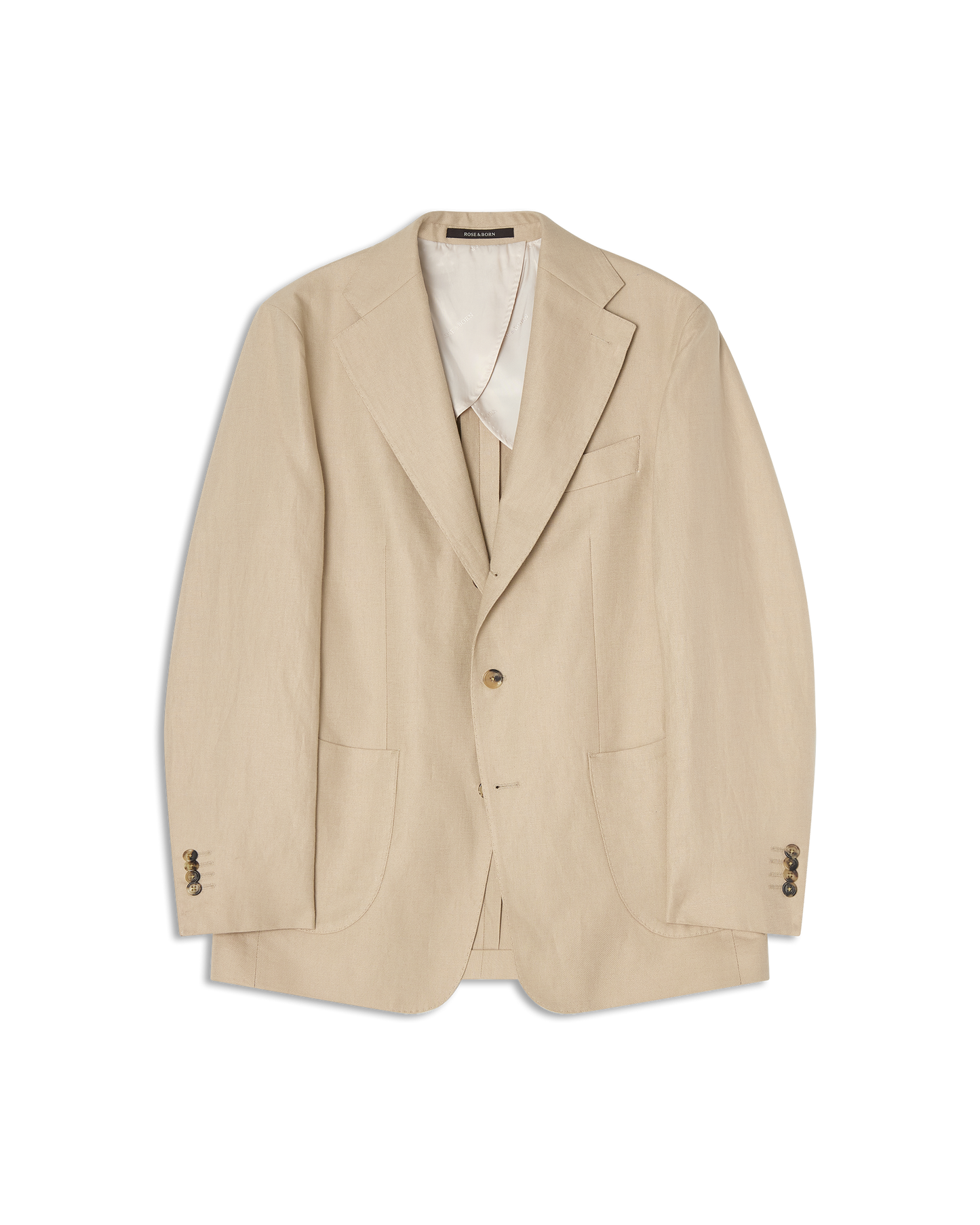 Blazer Linen Cotton Beige