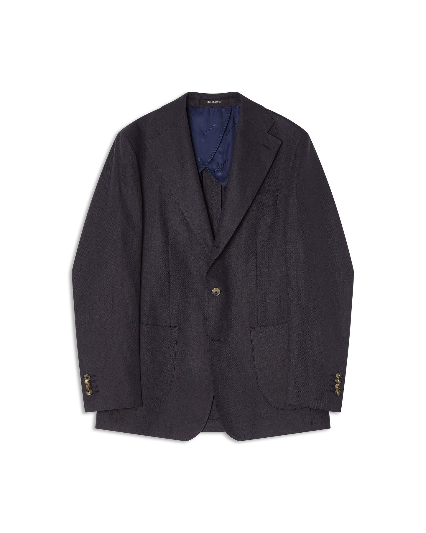 Blazer Linen Cotton Navy