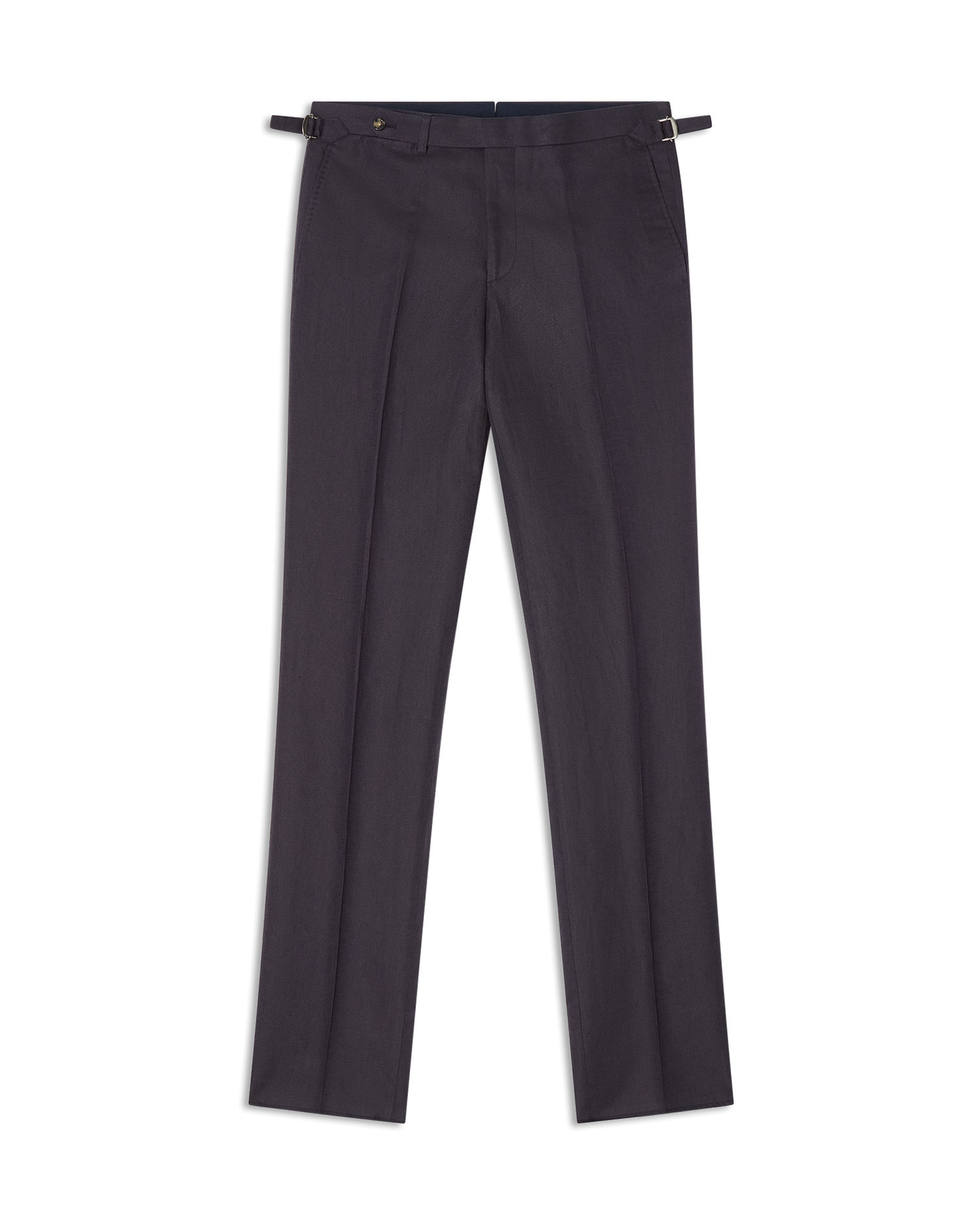 Linen Cotton Trousers Navy