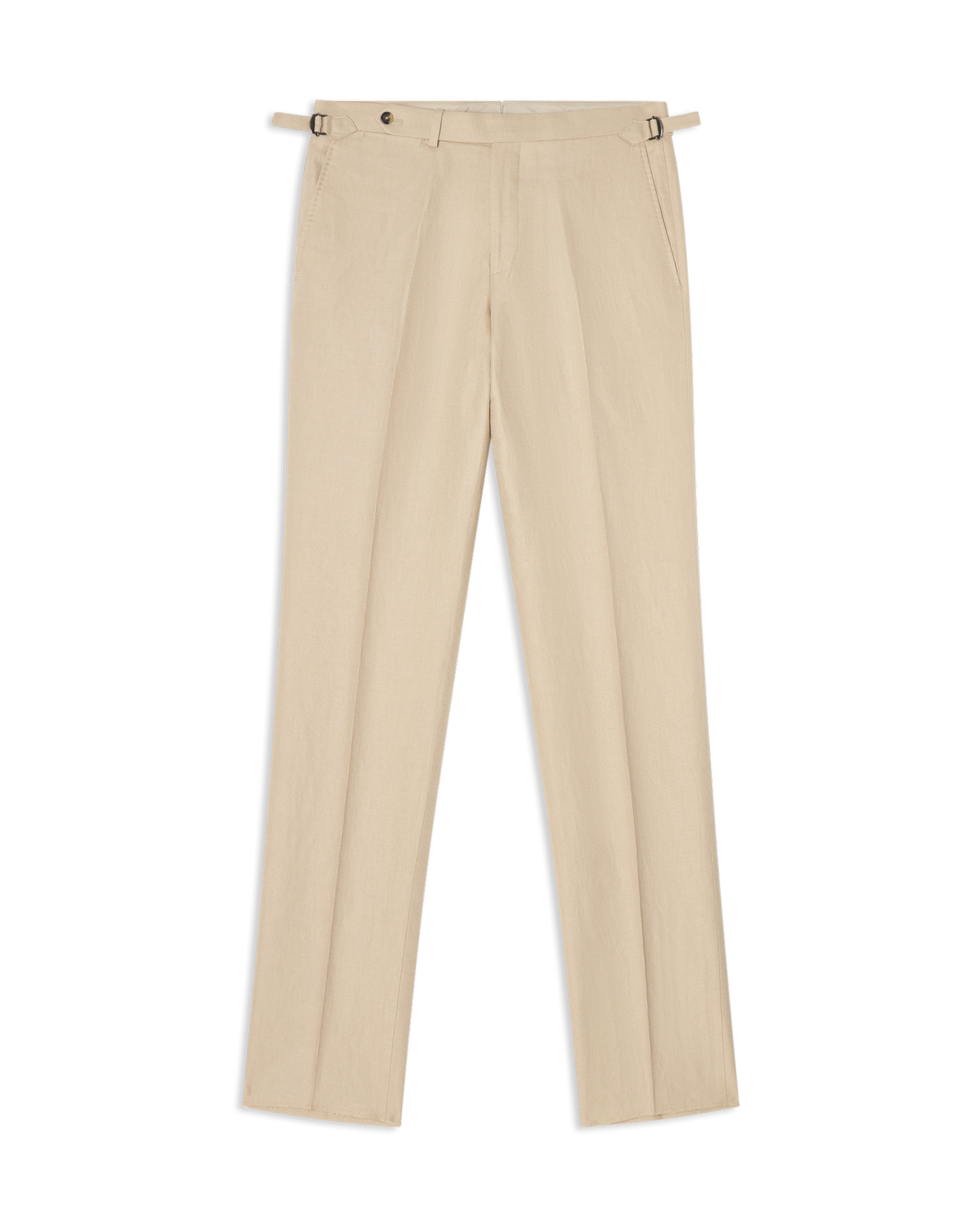 Linen Cotton Trousers Beige