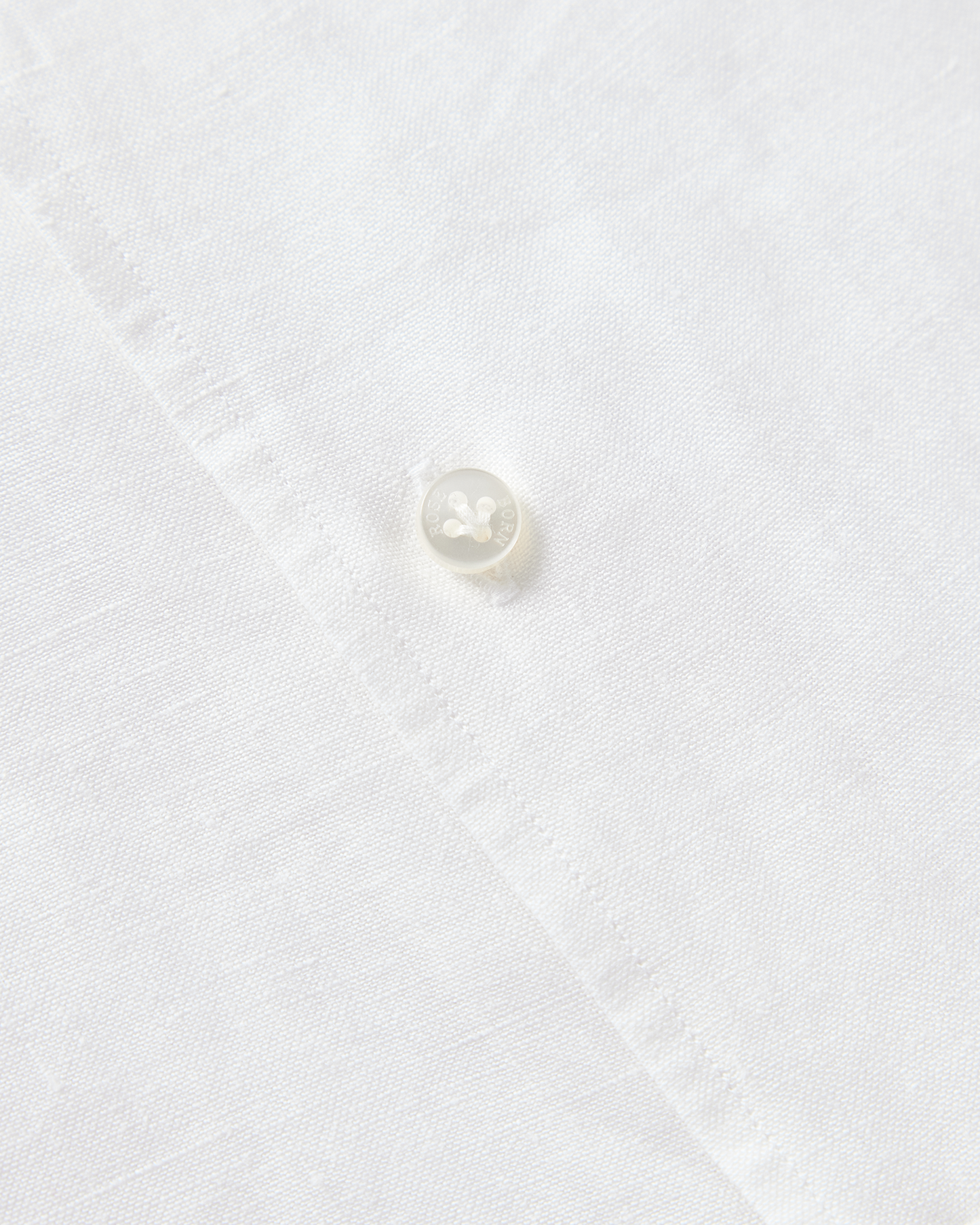 One-Piece Linen Shirt White