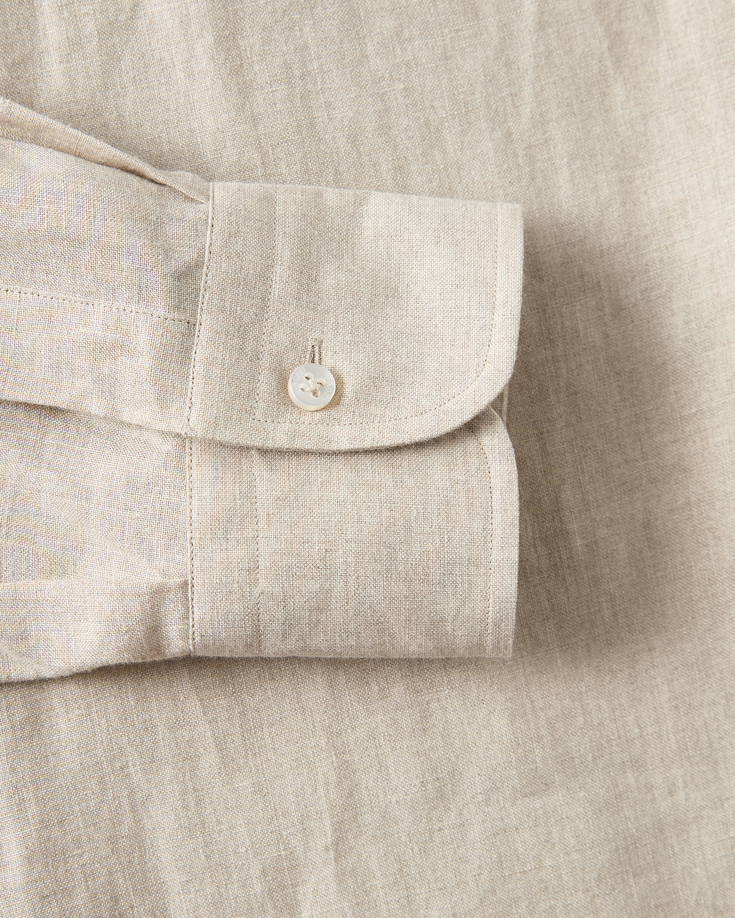 One-Piece Linen Shirt Sand
