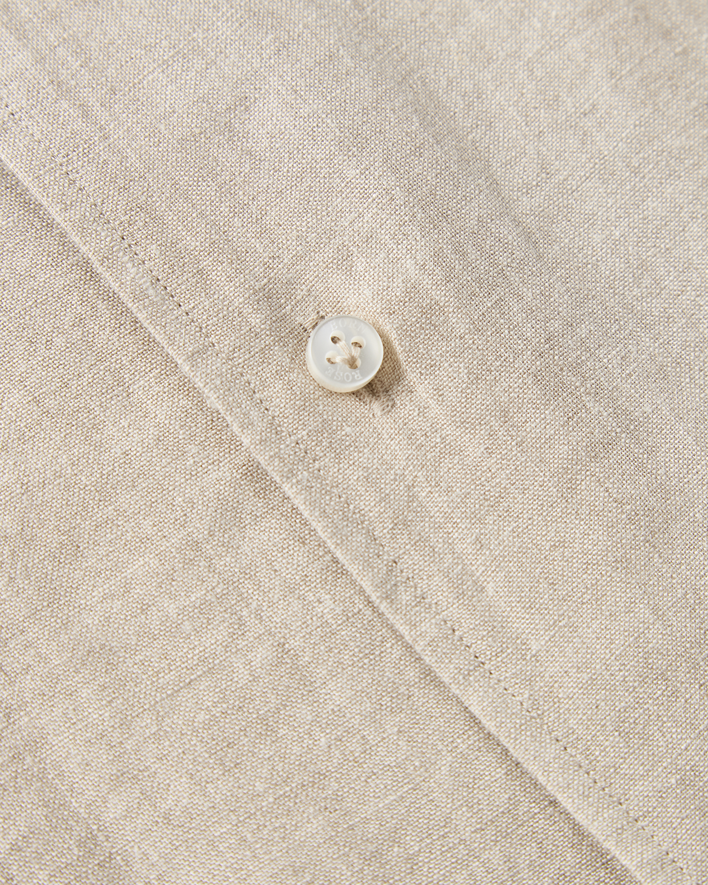 One-Piece Linen Shirt Sand